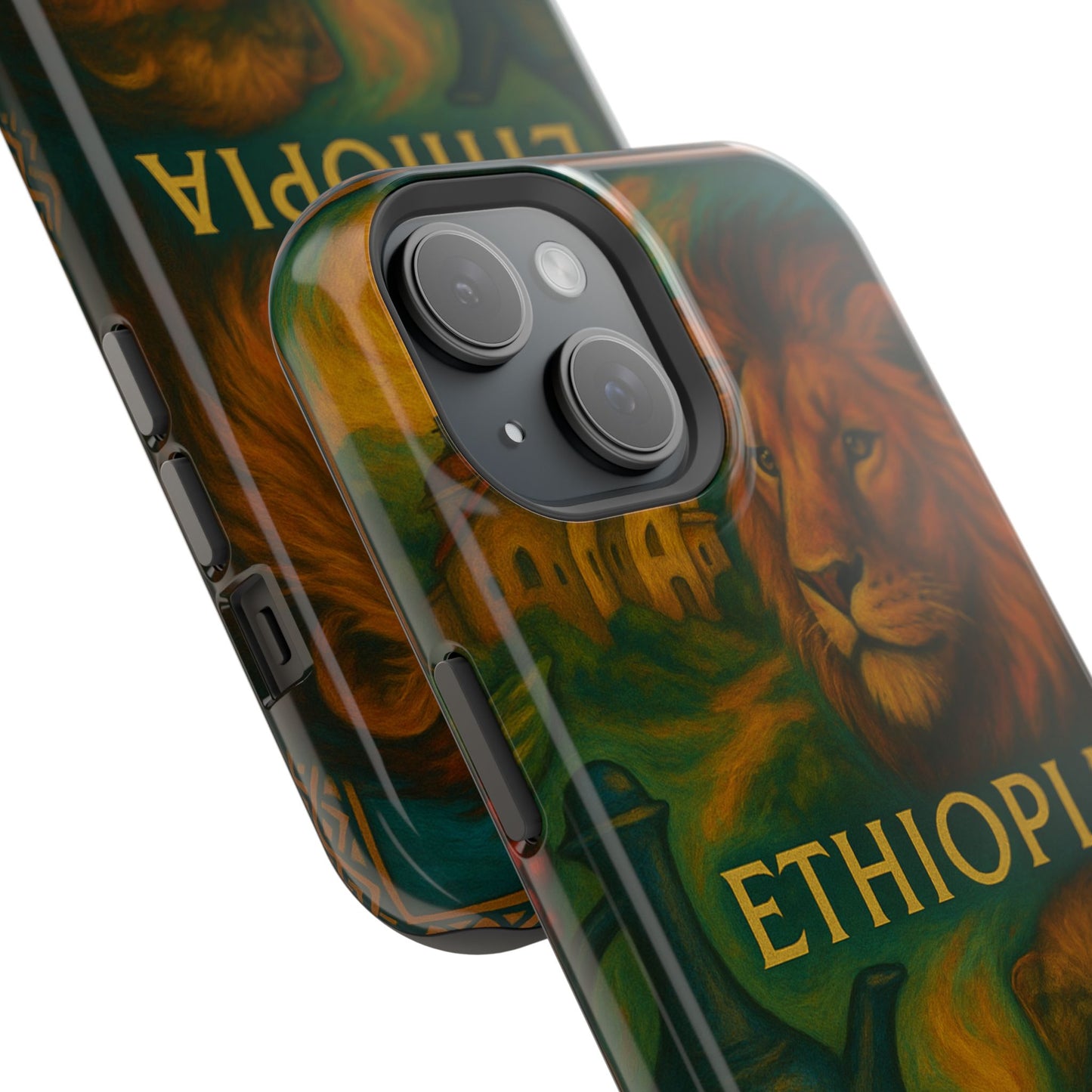 "Reinforced Magnetic Case Ethiopia – Sacred Land and Ancestral Soul"