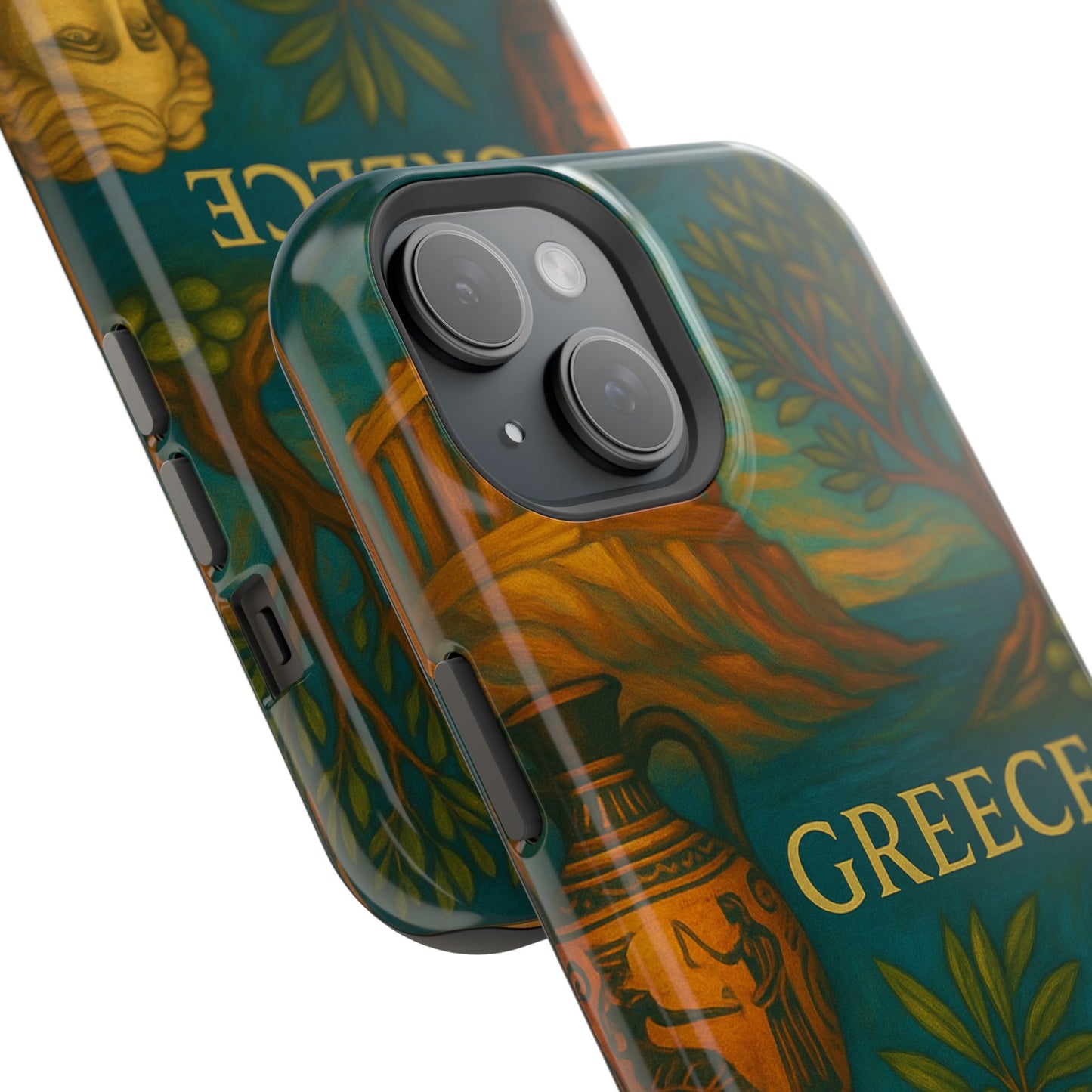 "Funda Magnética Reforzada Magnética Reforzada Grecia: Cuna de Dioses, Maravillas y Filosofía 🌊🏛️⚡"