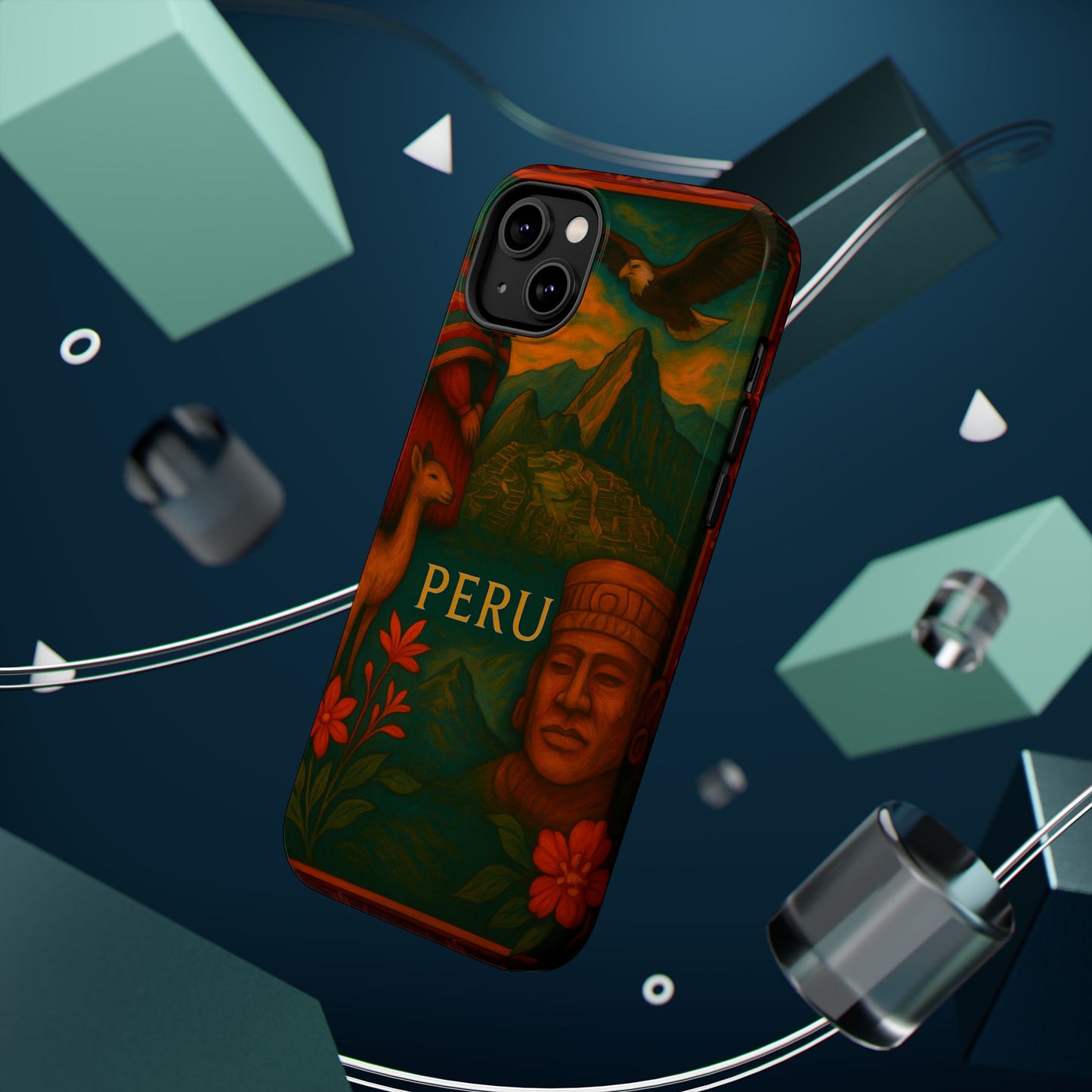 "Funda Magnética Reforzada Perú: Misticismo, Historia y Maravillas Eternas 🏔️🦙🛕"