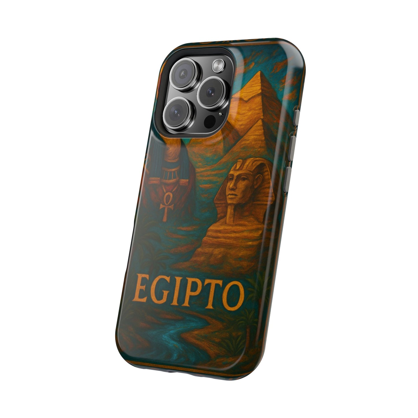 "Funda Magnética Reforzada Egipto Misterio Dorado del Nilo 🏺🌅🐫