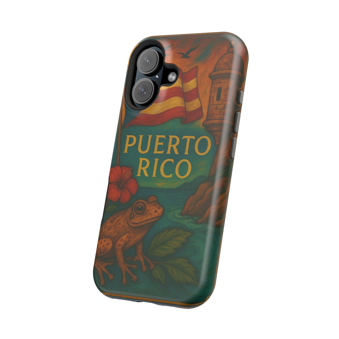 "Reinforced Magnetic Case Puerto Rico – Caribbean rhythm, soul, and color"
