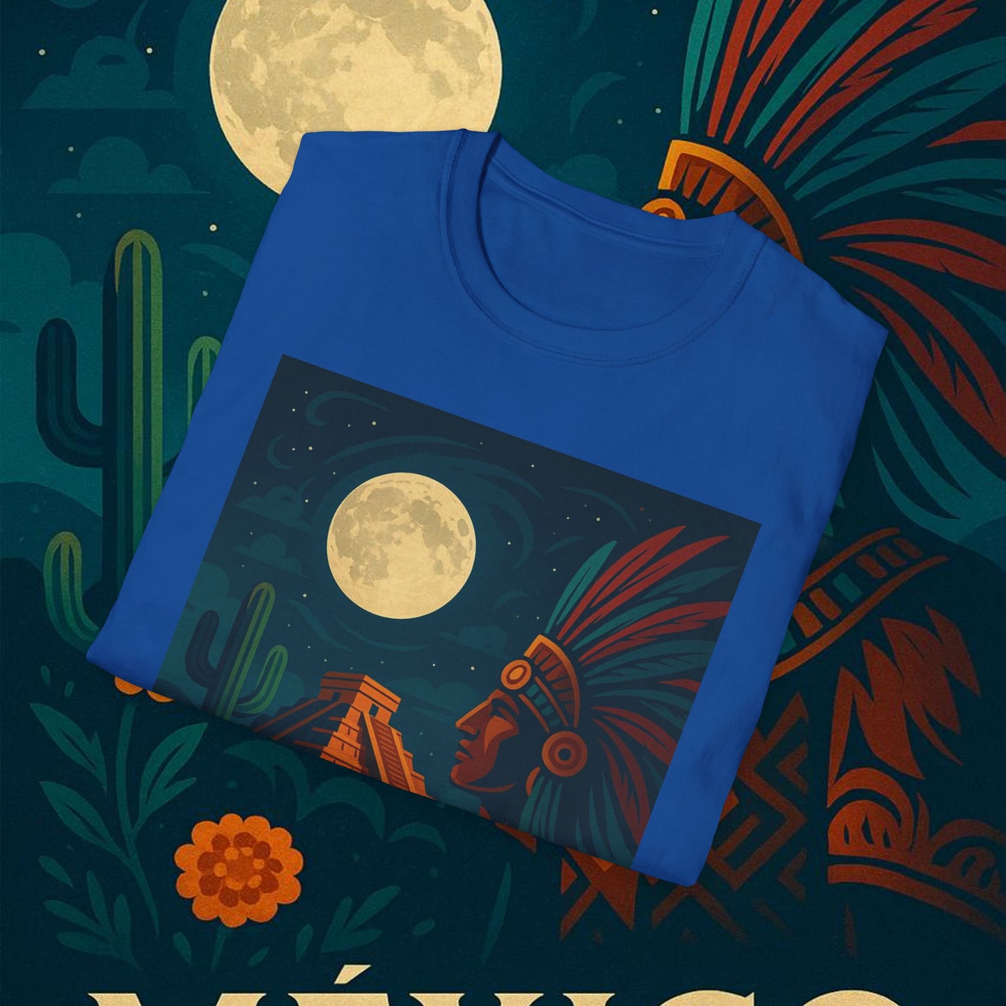 "Camiseta México: Tierra de Colores, Cultura y Corazón 🌵🎉🪅"