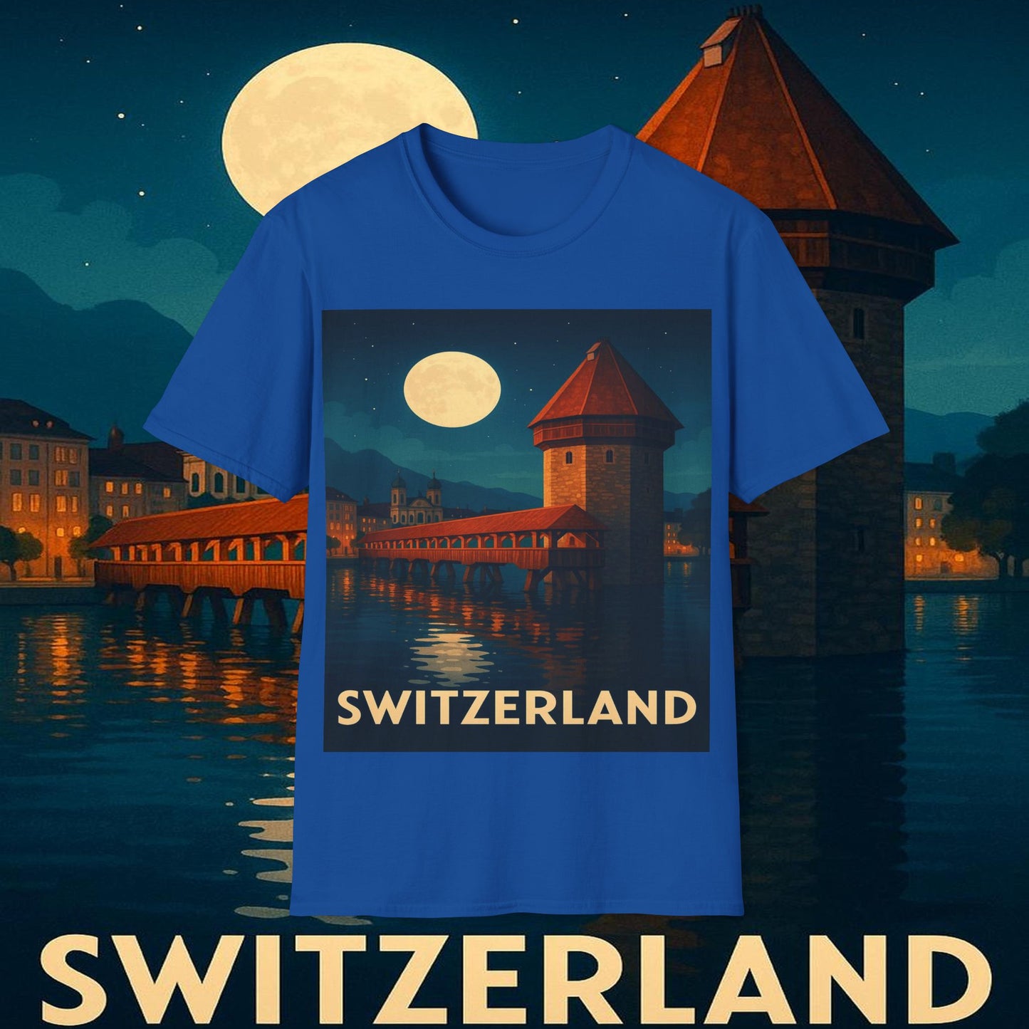 "Camiseta suiza❄️ – Tierra de montañas majestuosas y precisión legendaria"