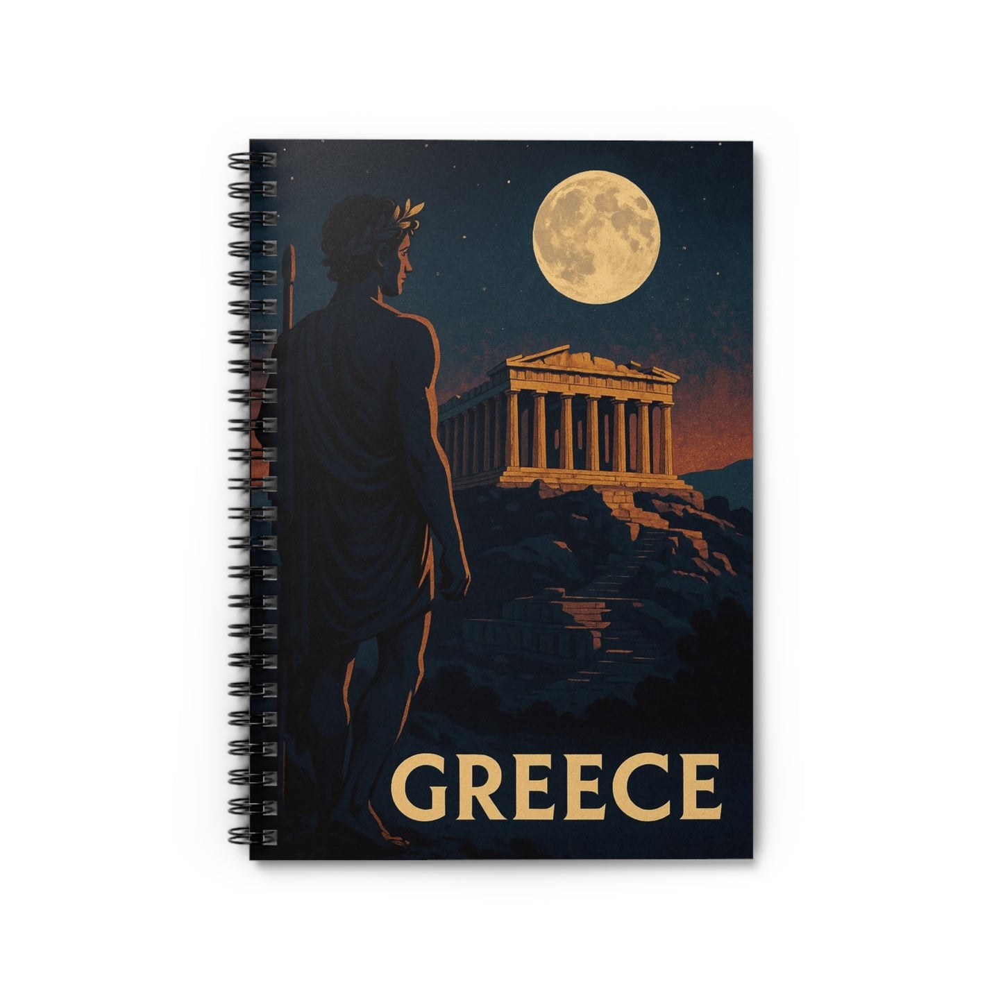 "libreta Grecia: Cuna de Dioses, Maravillas y Filosofía 🌊🏛️⚡"