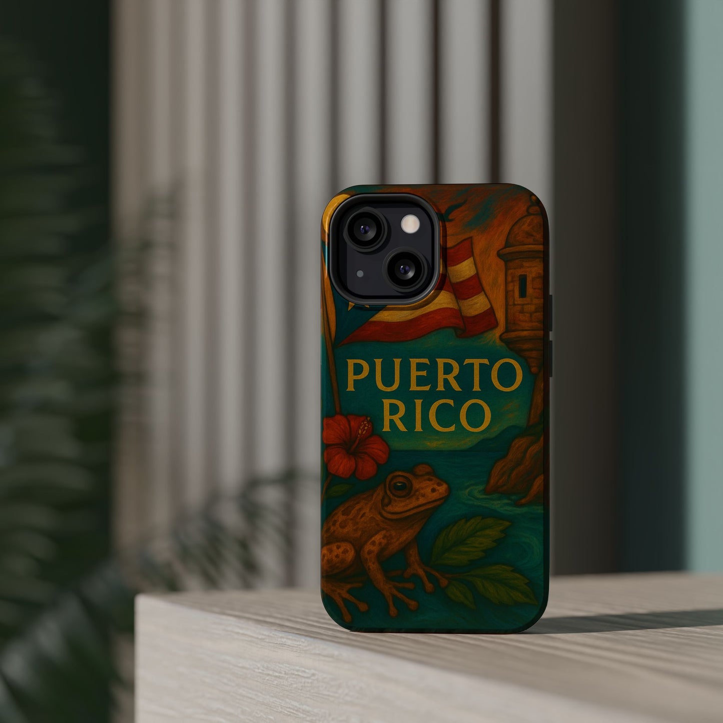 "Reinforced Magnetic Case Puerto Rico – Caribbean rhythm, soul, and color"