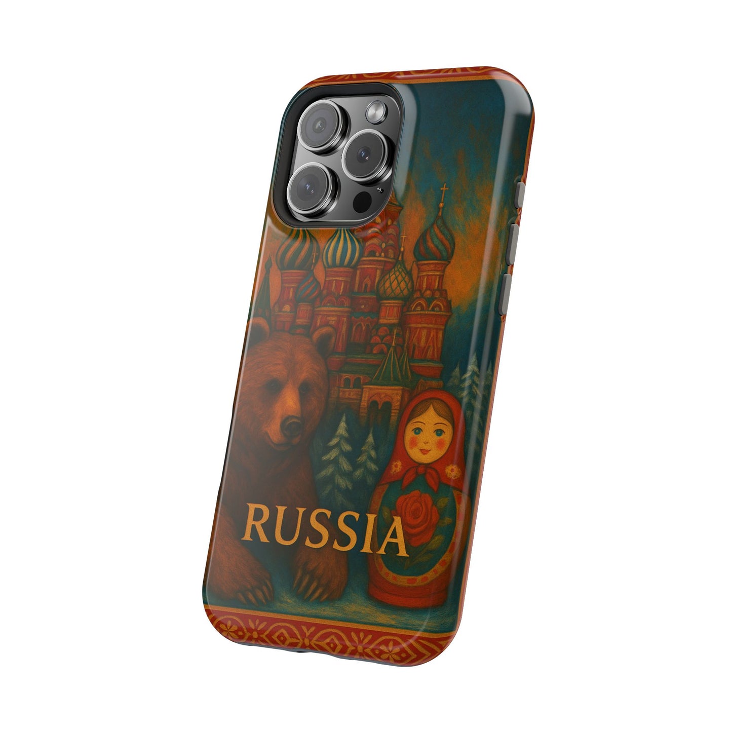 "Funda Magnética Reforzada Magnética Reforzada Rusia❄️ – Tierra de historia, misterio y grandeza"