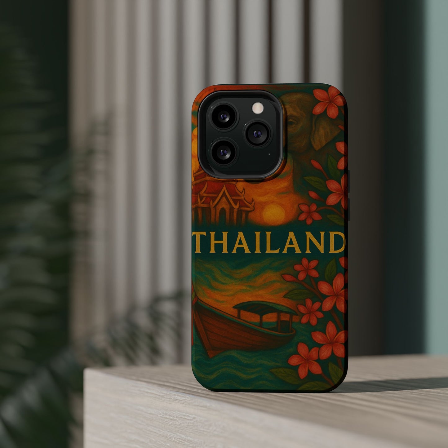 "Funda Magnética Reforzada Magnética Reforzada Thailand🌴 – El Reino de las Sonrisas y la Aventura"