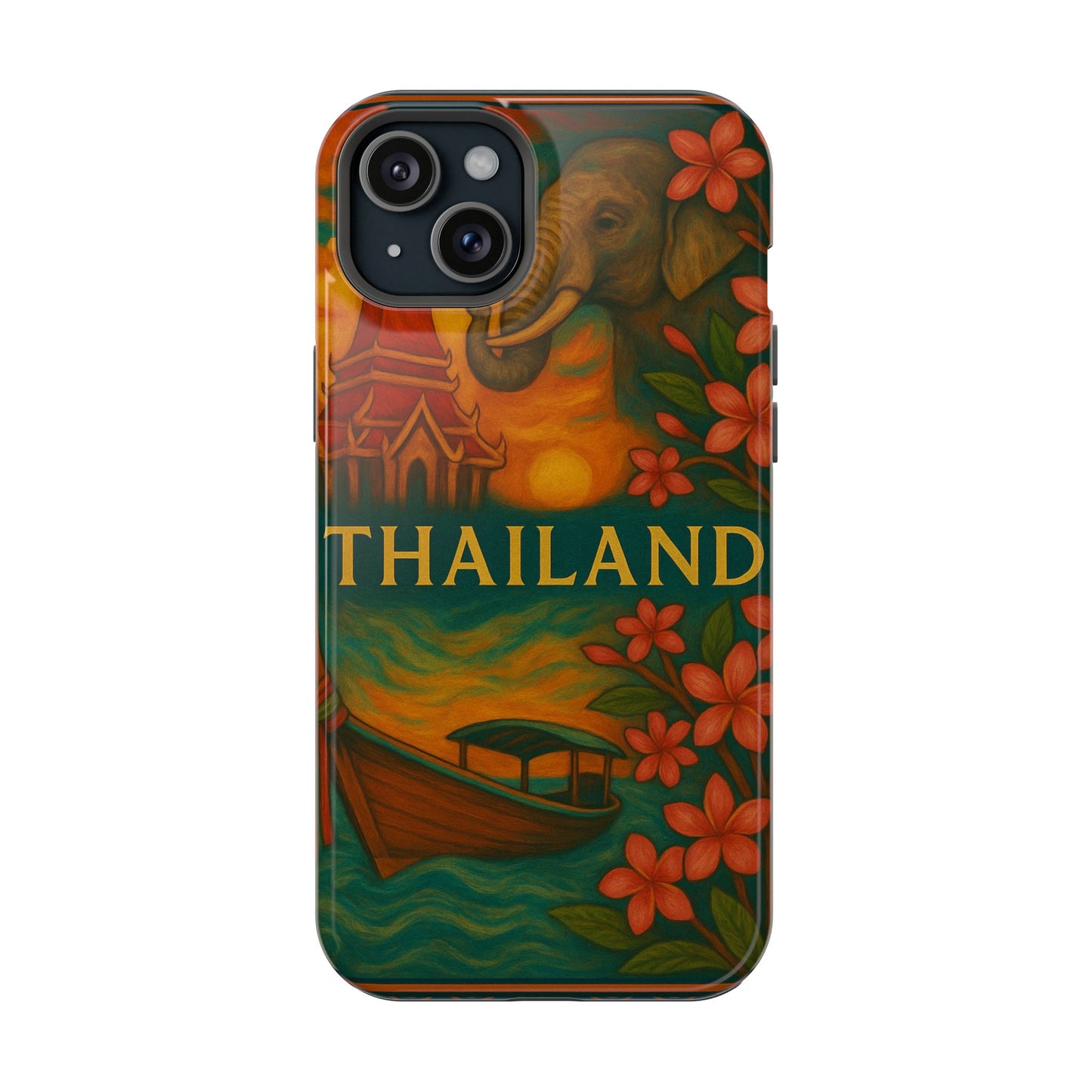 "Funda Magnética Reforzada Magnética Reforzada Thailand🌴 – El Reino de las Sonrisas y la Aventura"
