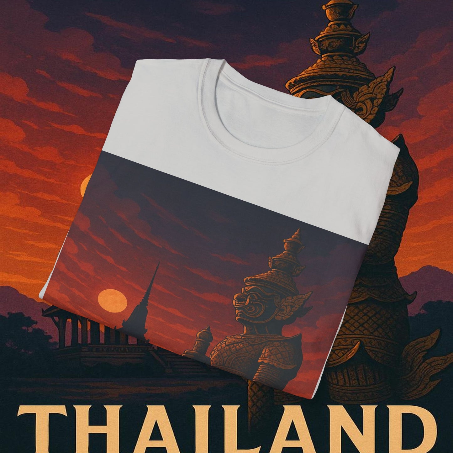 "Camiseta Thailand🌴 – El Reino de las Sonrisas y la Aventura"