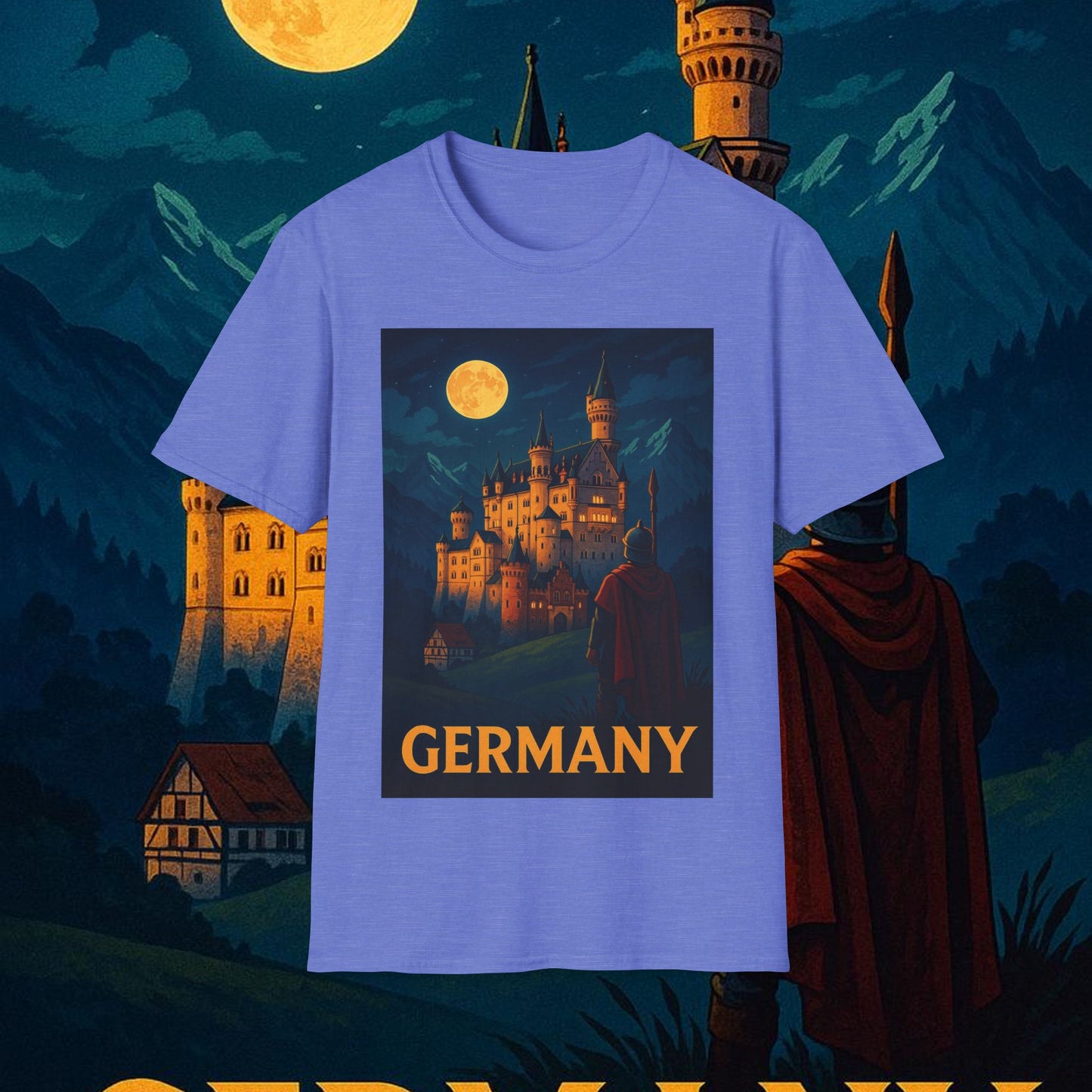 "Camiseta Alemania: Fortaleza, Historia y Tradición 🎖️🏰🍺