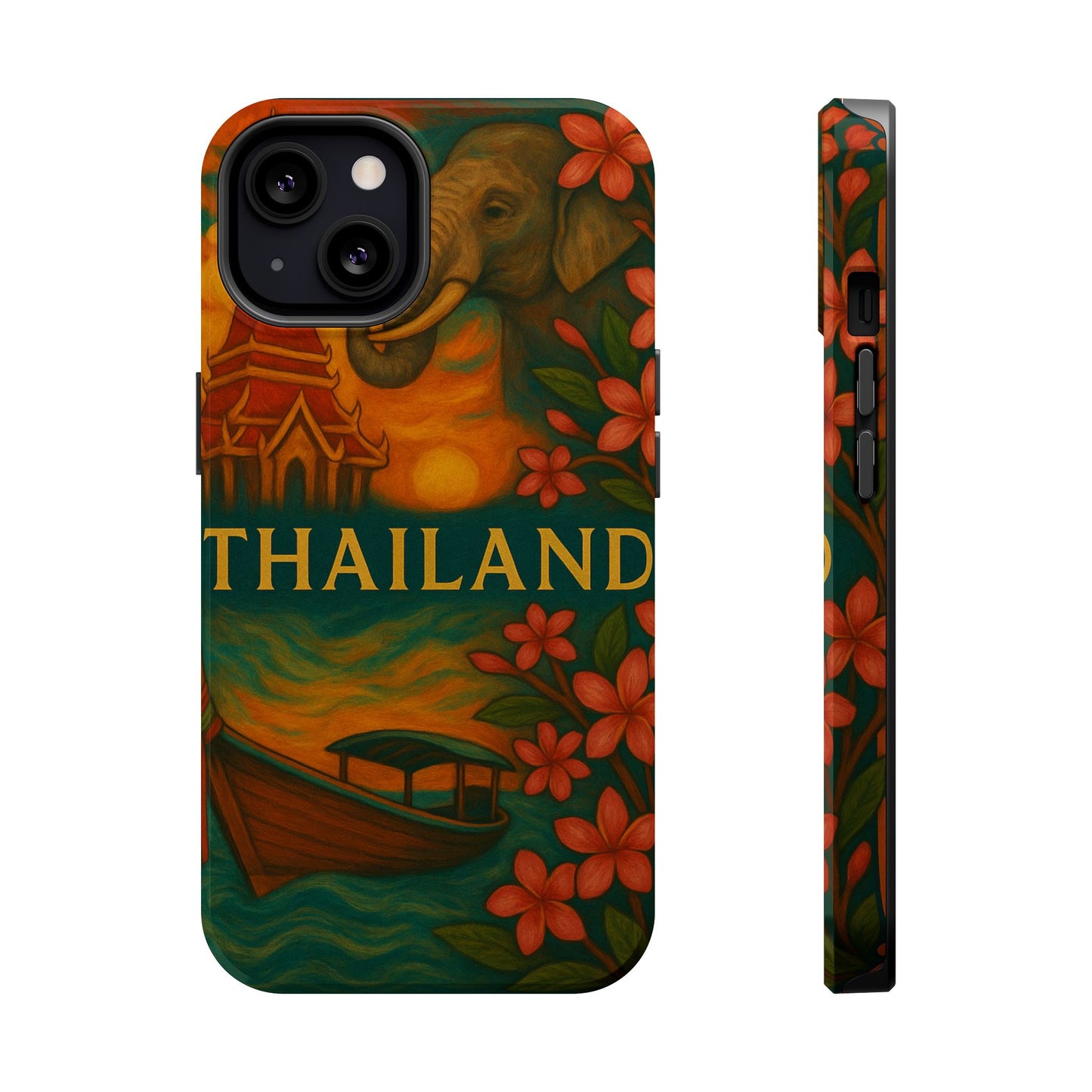 "Funda Magnética Reforzada Magnética Reforzada Thailand🌴 – El Reino de las Sonrisas y la Aventura"