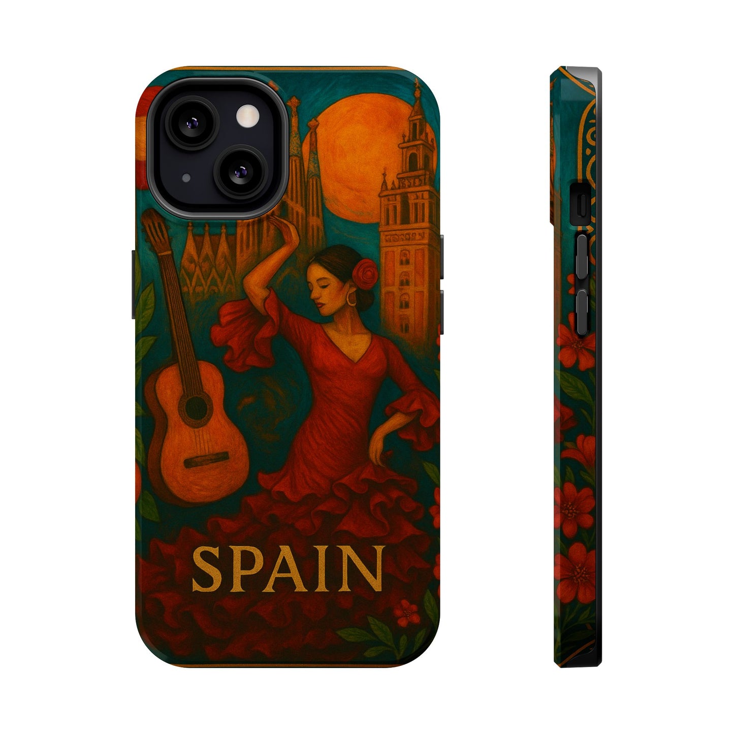 "Funda Magnética Reforzada Magnética Reforzada España: Pasión, Arte y Sabores que Enamoran 🎨💃🍷"