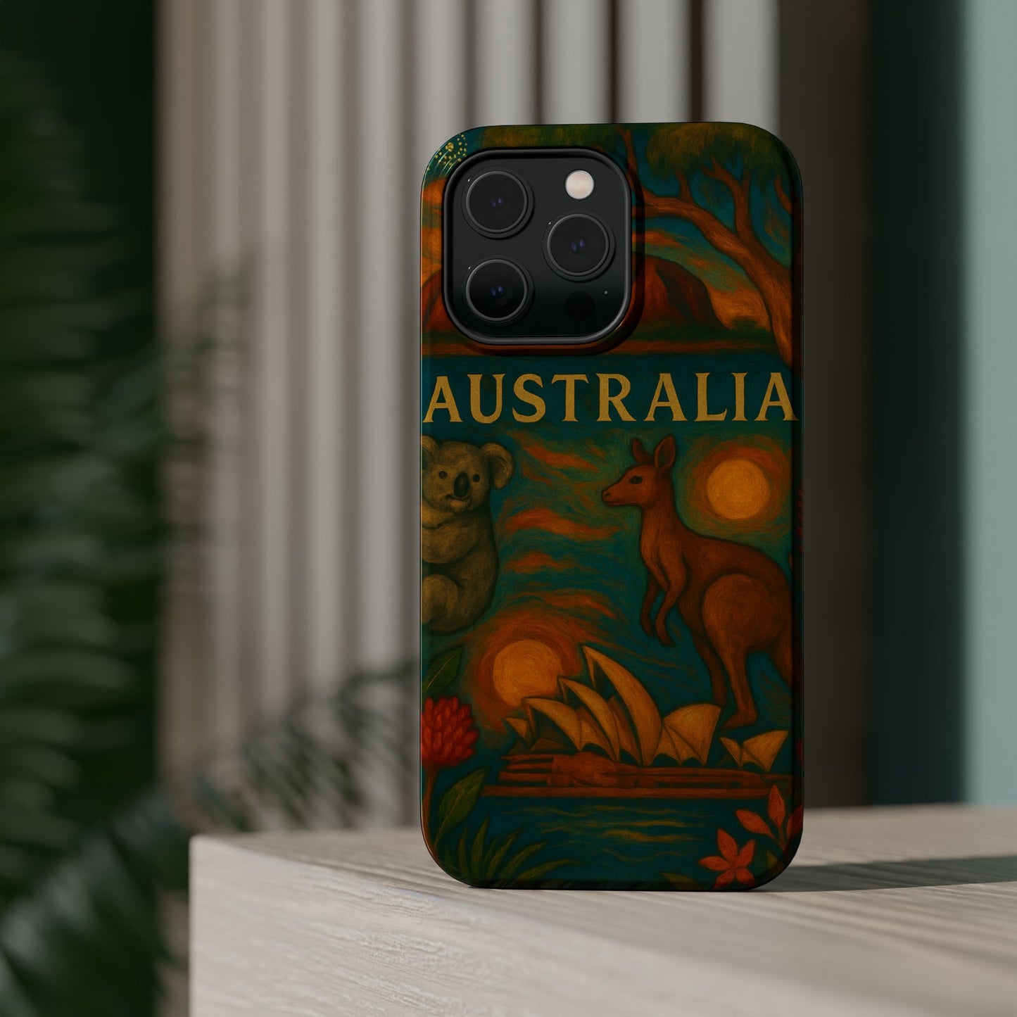"Funda Magnética Reforzada Magnética Reforzada Australia🌞 – Tierra de maravillas naturales y espíritu libre"