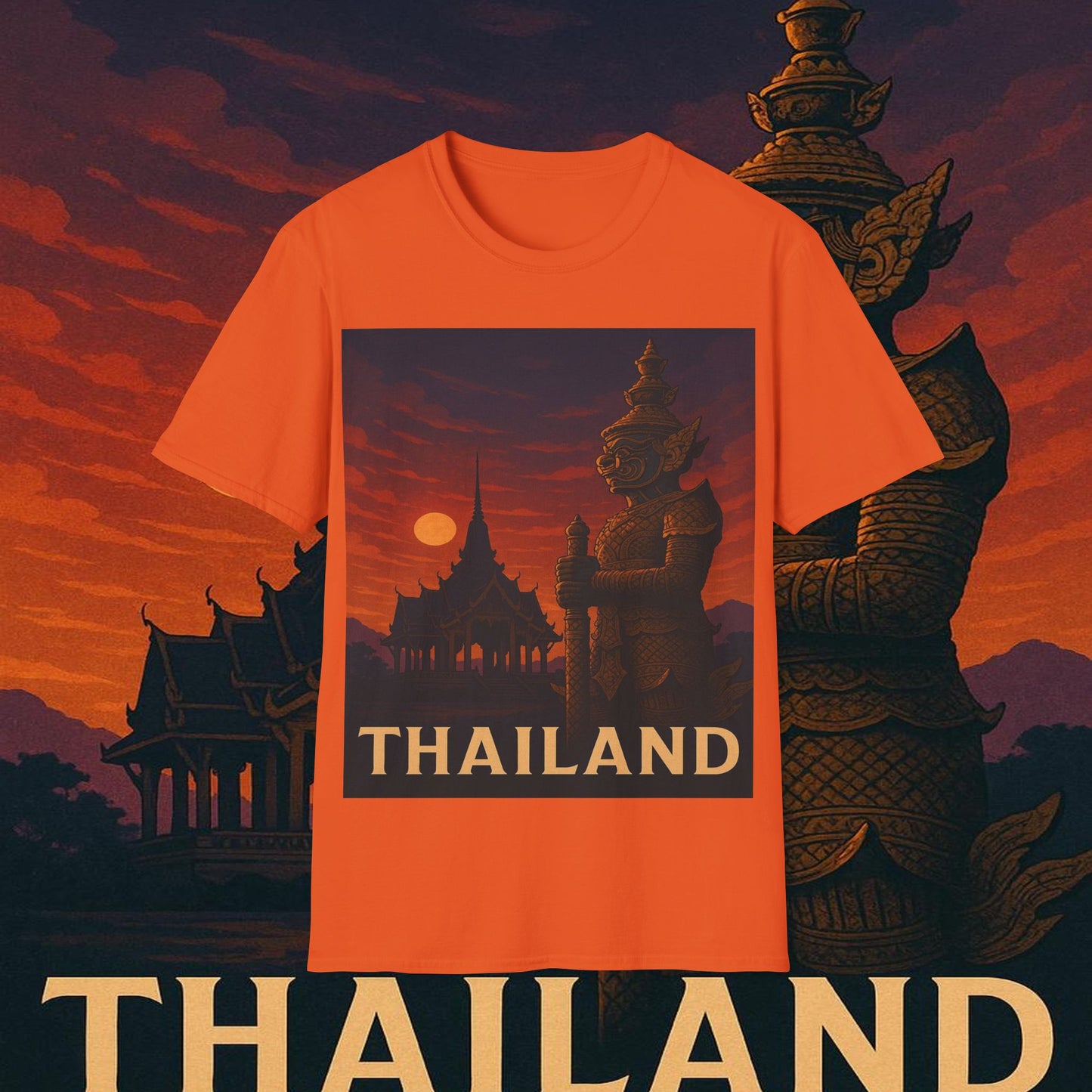 "Camiseta Thailand🌴 – El Reino de las Sonrisas y la Aventura"