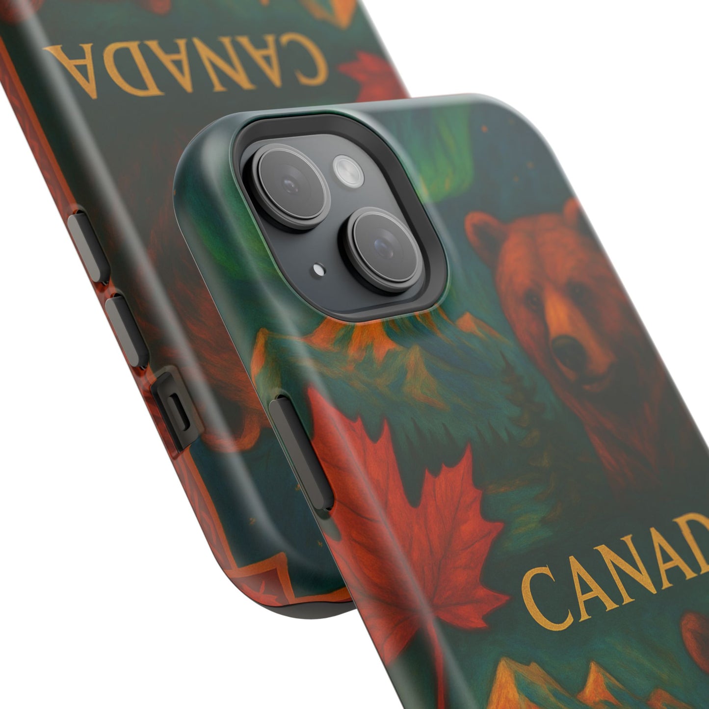 "Funda Magnética Reforzada Magnética Reforzada Canadá: Naturaleza Majestuosa y Espíritu Libre 🍁🏞️🦌"