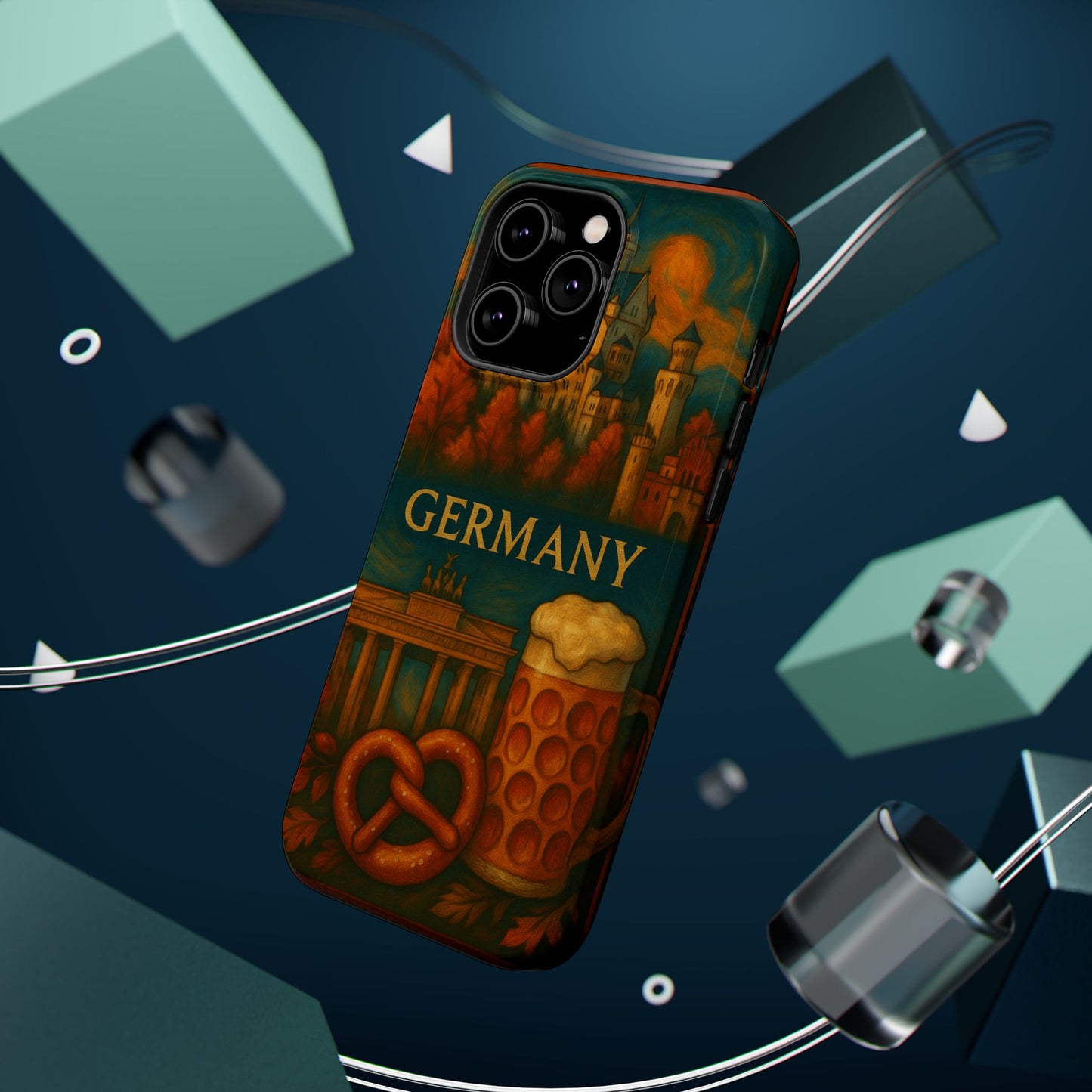 "Funda Magnética Reforzada Alemania: Fortaleza, Historia y Tradición 🎖️🏰🍺"