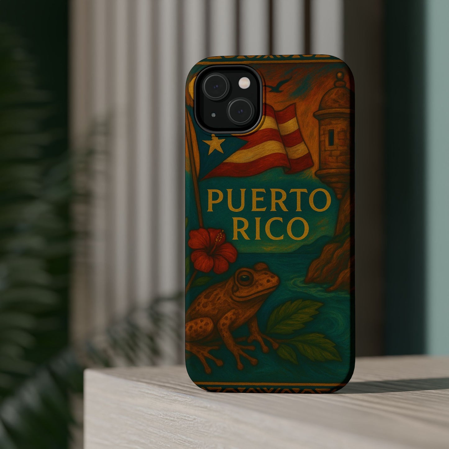 "Reinforced Magnetic Case Puerto Rico – Caribbean rhythm, soul, and color"