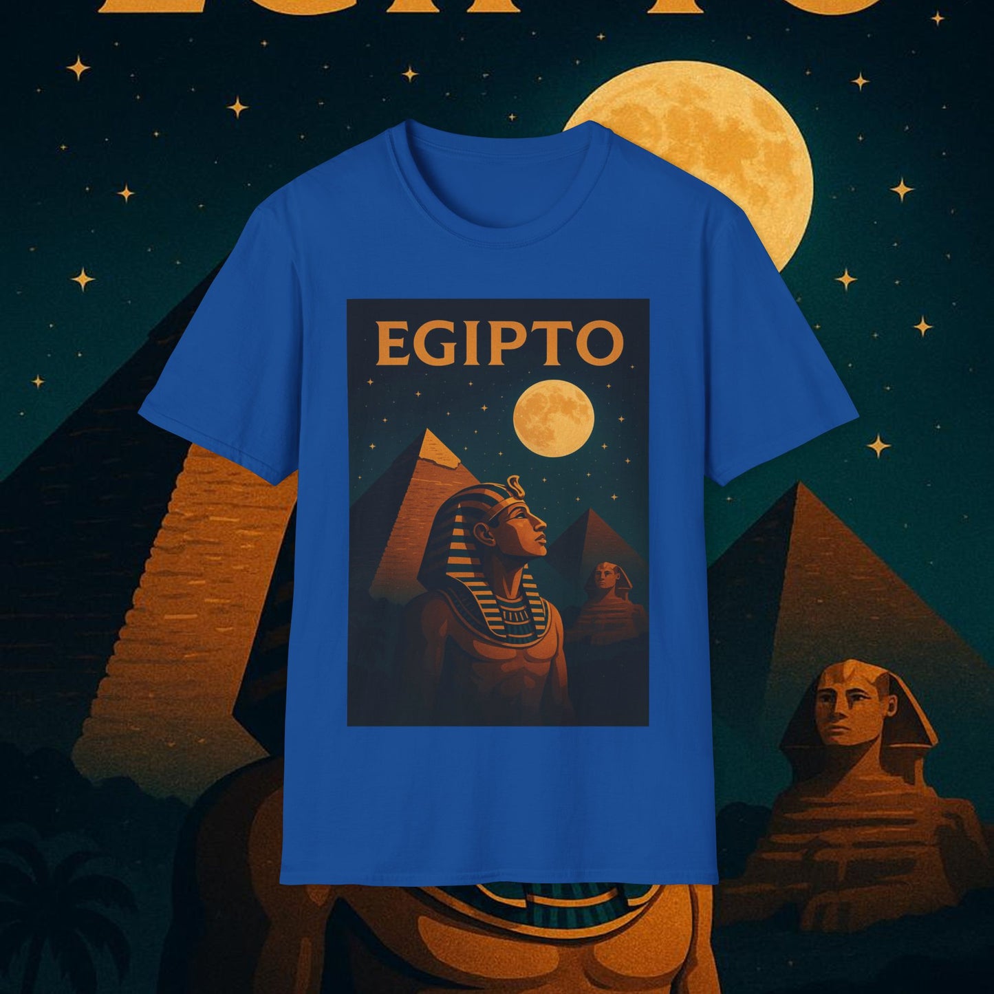 "Camiseta Egipto Misterio Dorado del Nilo 🏺🌅🐫"