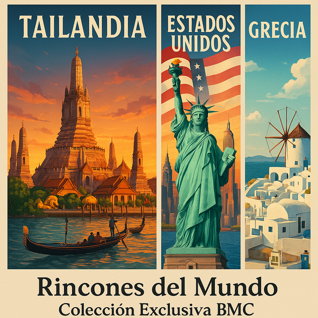 "Rincones del Mundo – Colección Exclusiva BMC"