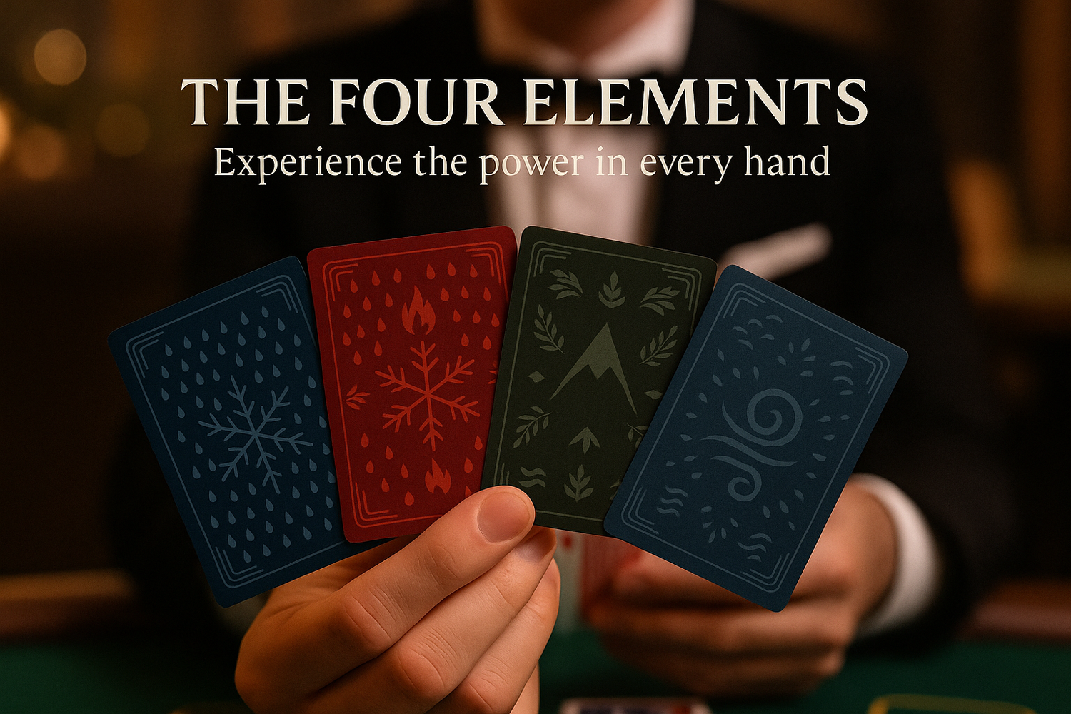 🔮♠️ Colección Elemental – Juega con el poder de la naturaleza ♠️🌪️