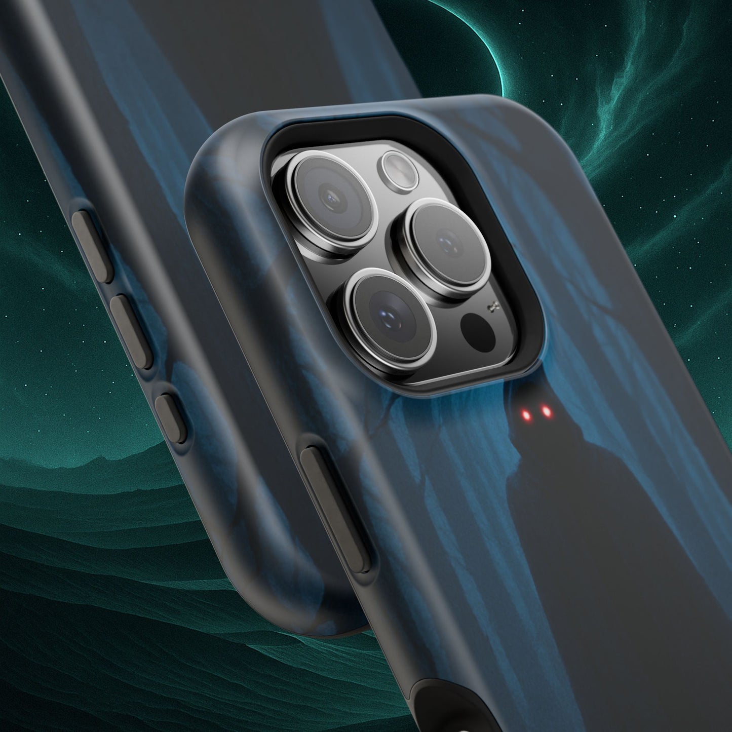 "Funda Magnética Reforzada🖤 El Vigía del Bosque Oscuro"