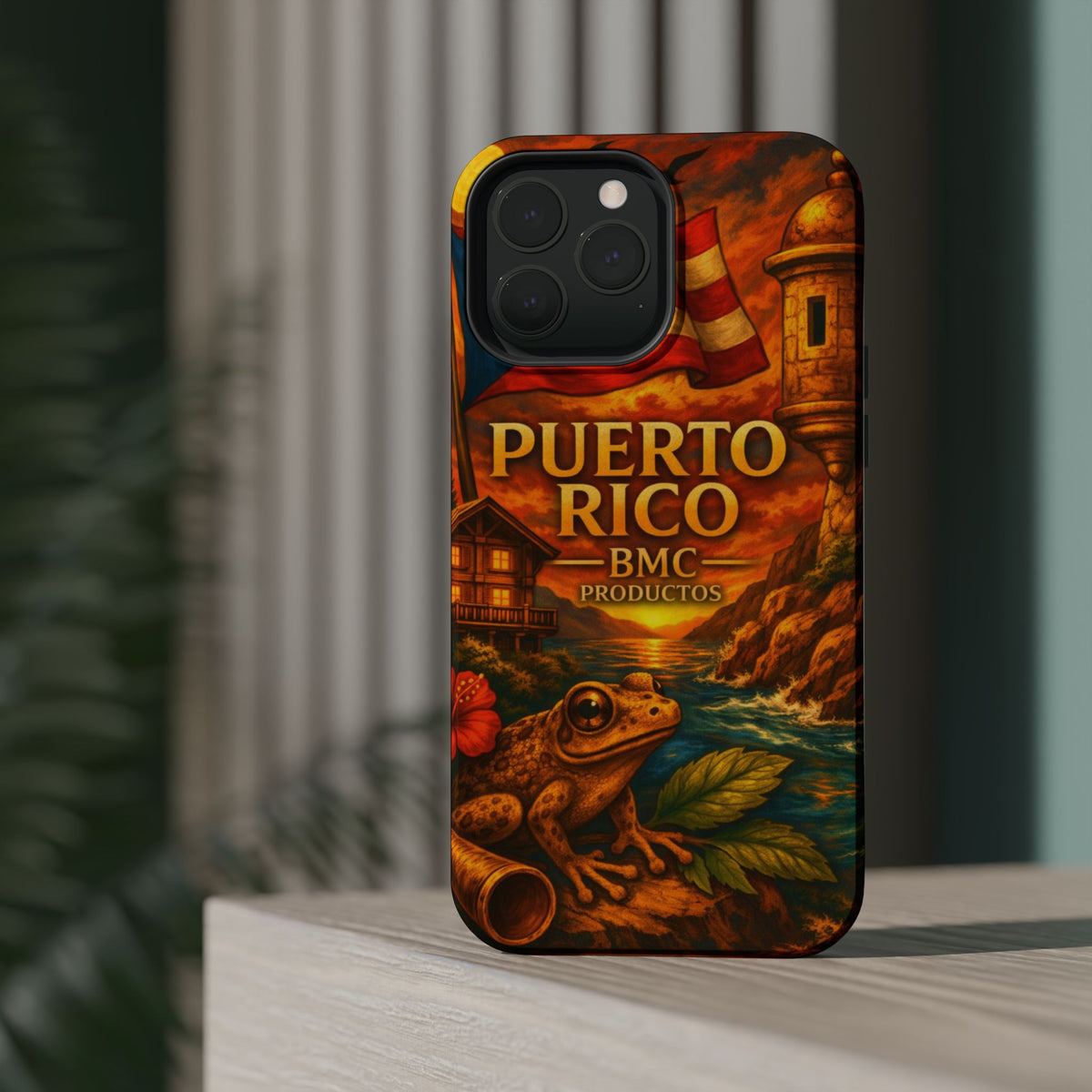 "Reinforced Magnetic Case Puerto Rico – Caribbean rhythm, soul, and color"