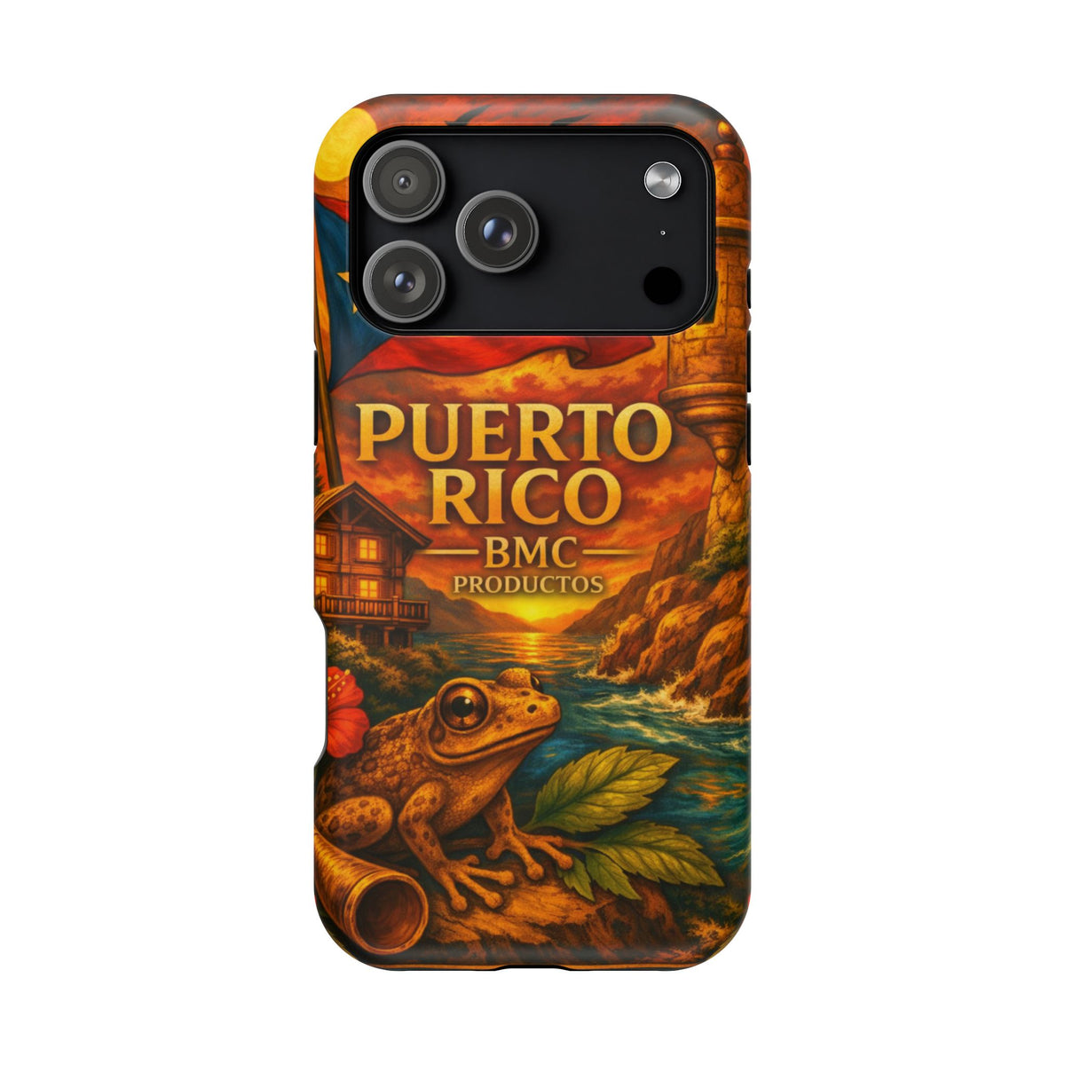 "Reinforced Magnetic Case Puerto Rico – Caribbean rhythm, soul, and color"