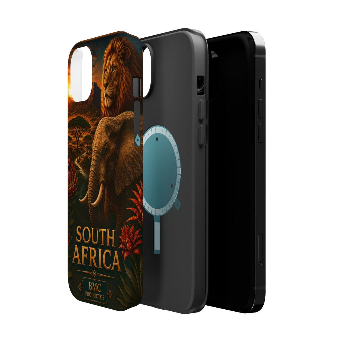 "Reinforced Magnetic Case South Africa 🌍 – A world of adventure and diversity"