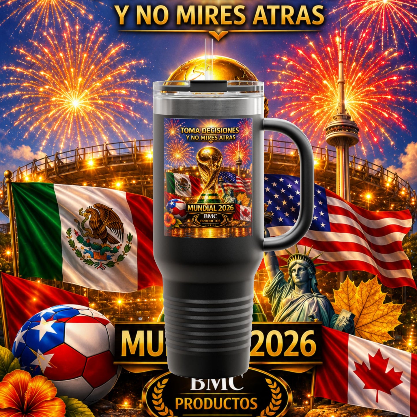"taza de Viaje Aislada mundial 2026 dia"