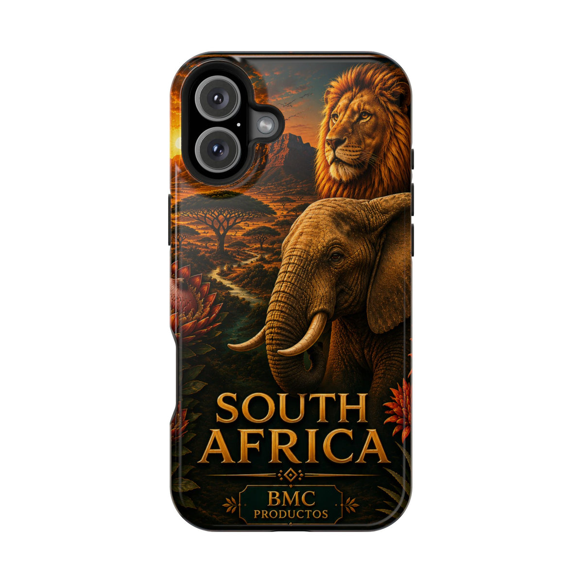 "Reinforced Magnetic Case South Africa 🌍 – A world of adventure and diversity"