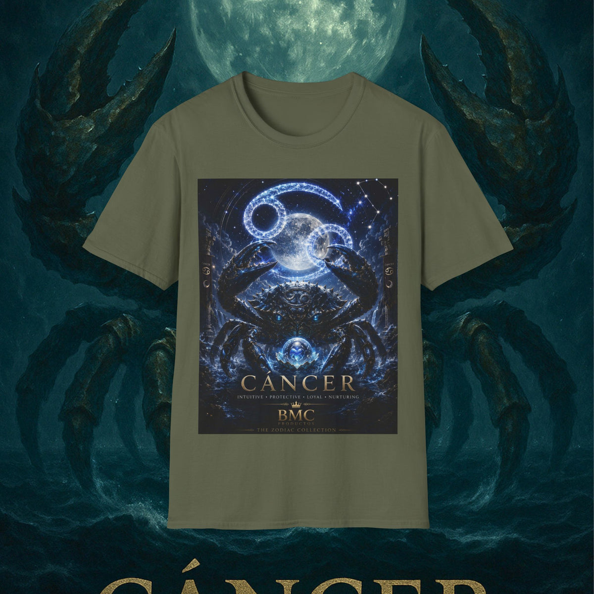 "Camiseta ♋ Cáncer — Guardián de las profundidades"