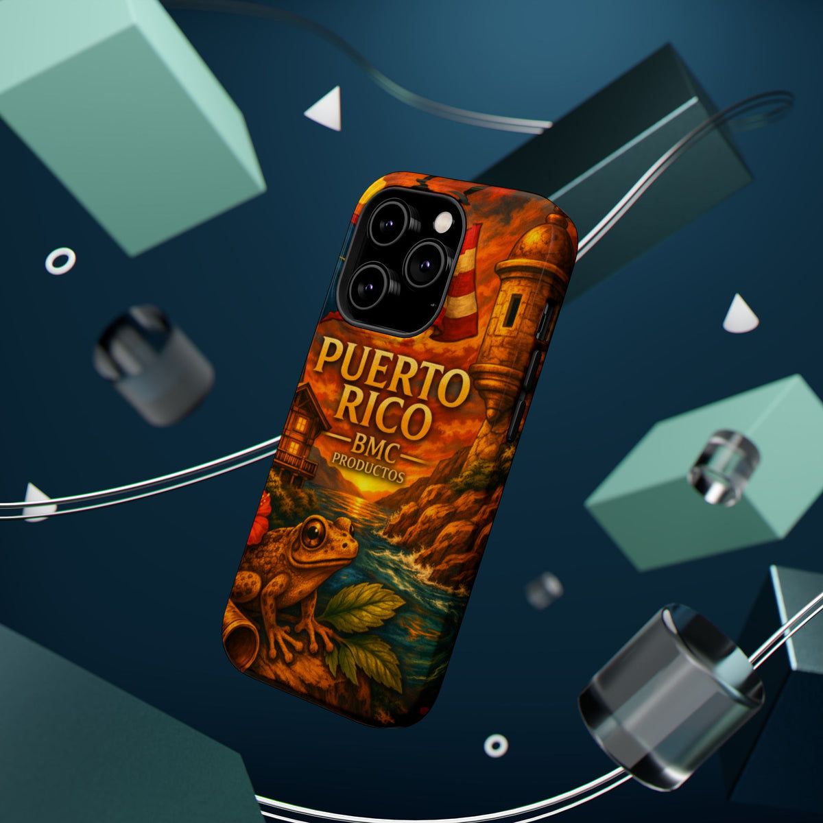 "Reinforced Magnetic Case Puerto Rico – Caribbean rhythm, soul, and color"