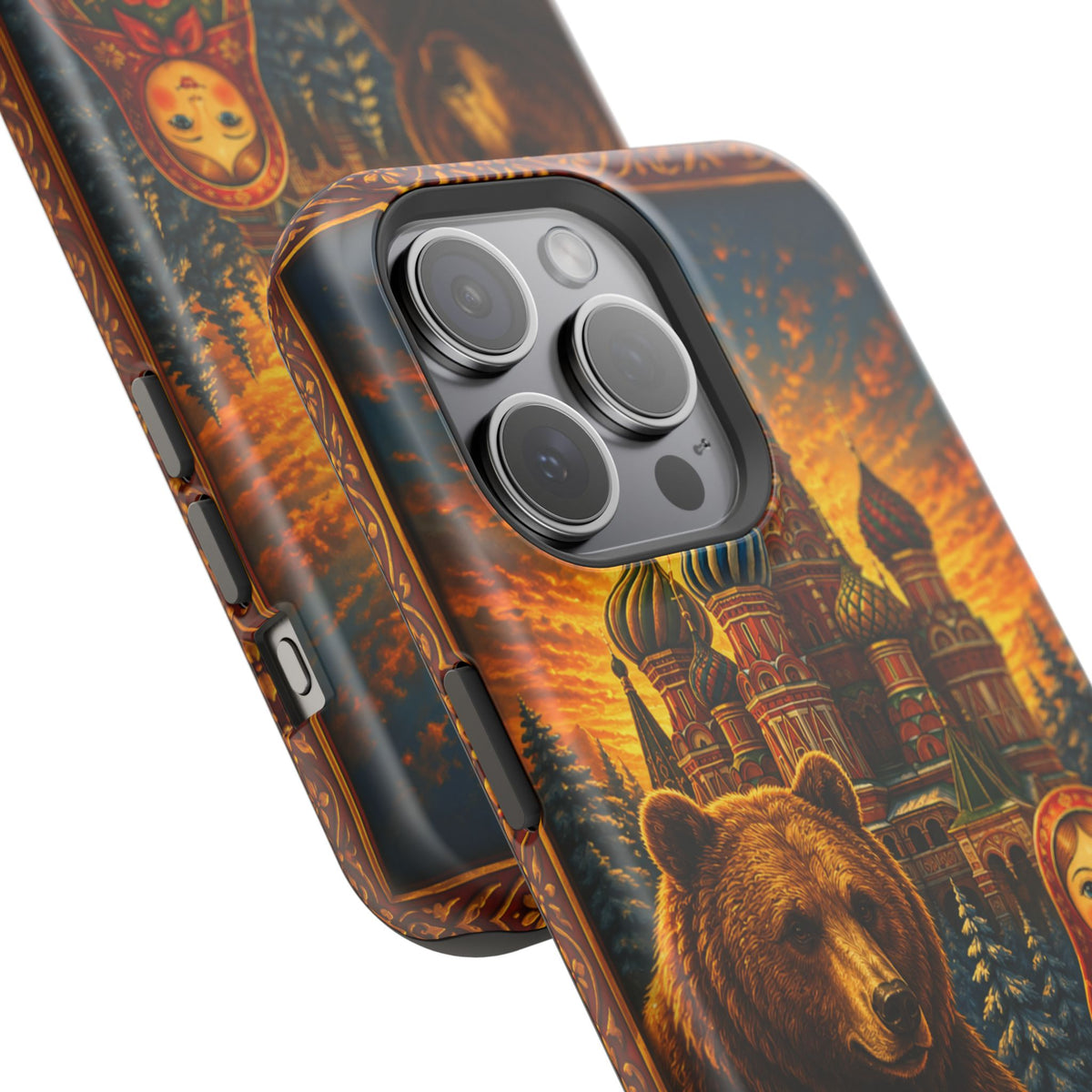 "Reinforced Magnetic Case Russia❄️ – Land of history, mystery, and grandeur"
