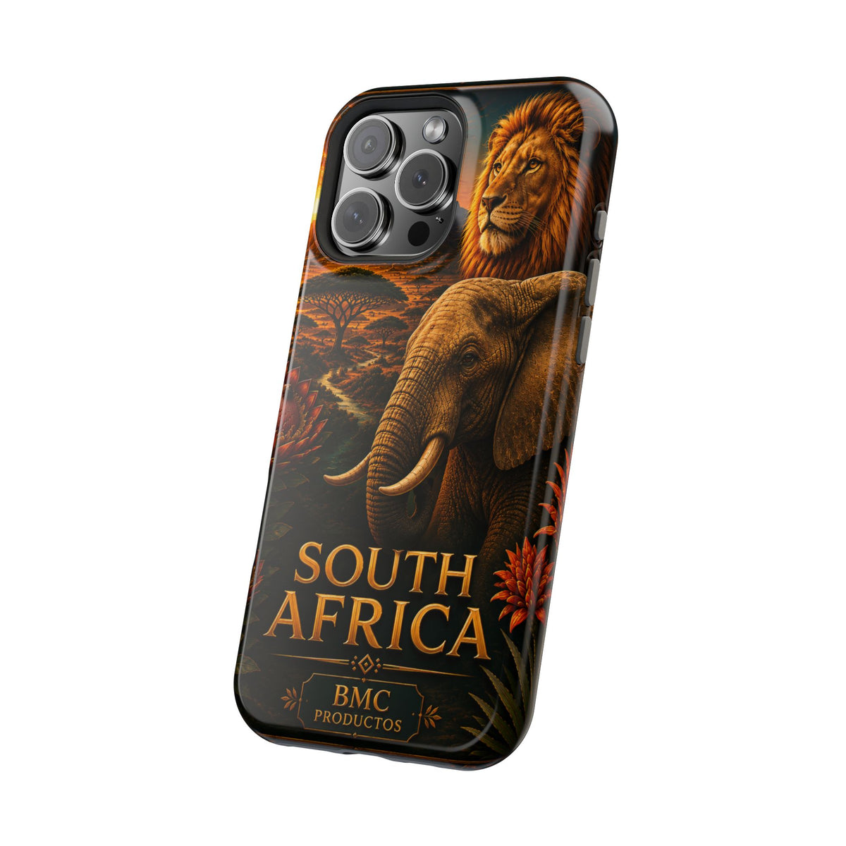 "Reinforced Magnetic Case South Africa 🌍 – A world of adventure and diversity"