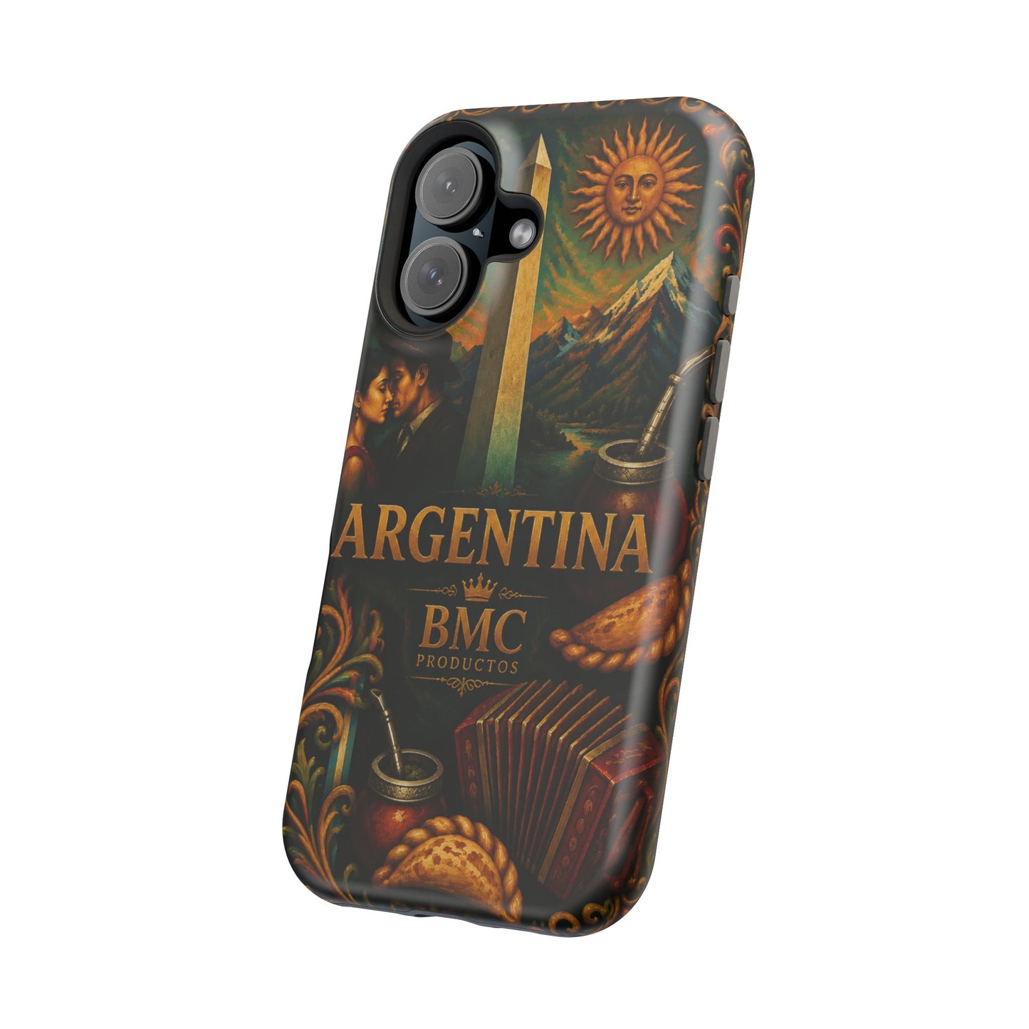 "Funda Magnética Reforzada Argentina: Pasión, Tradición y Tierra de Sueños🔥🏞️"
