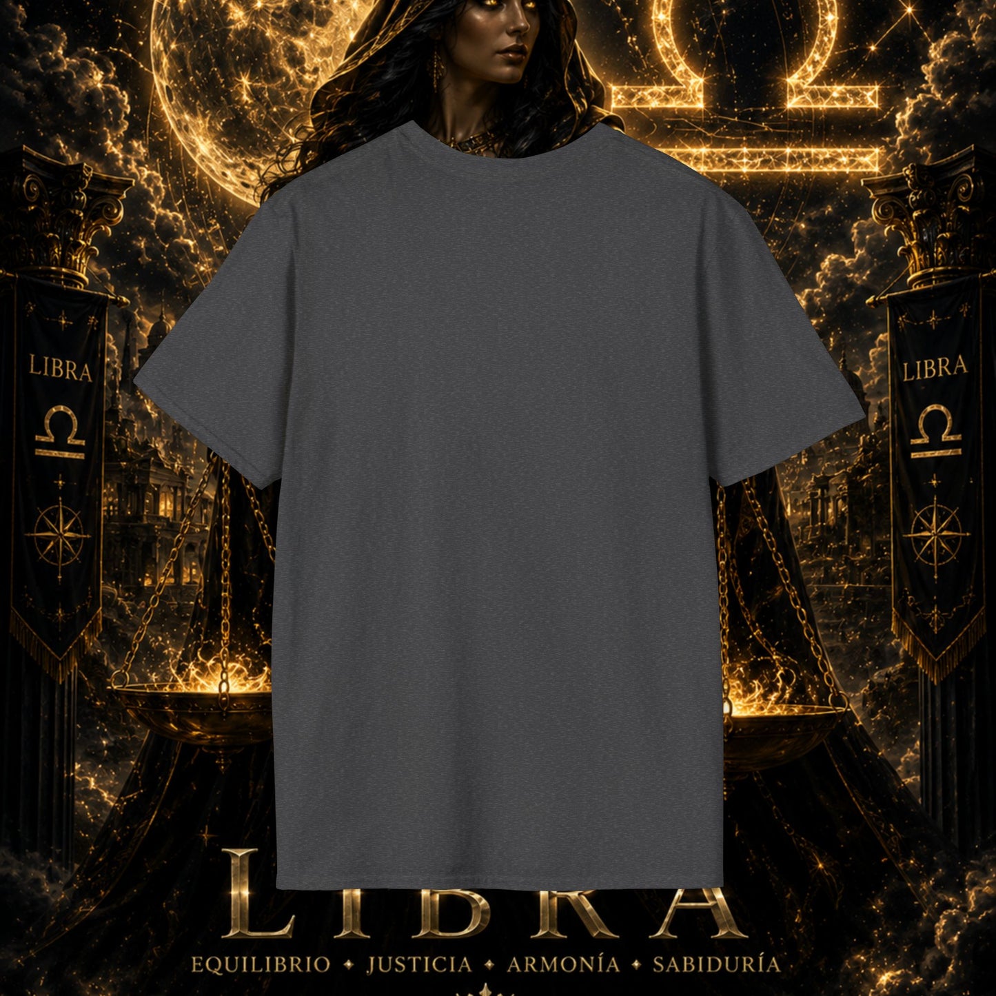 "Camiseta LIBRA – La Guardiana del Equilibrio"