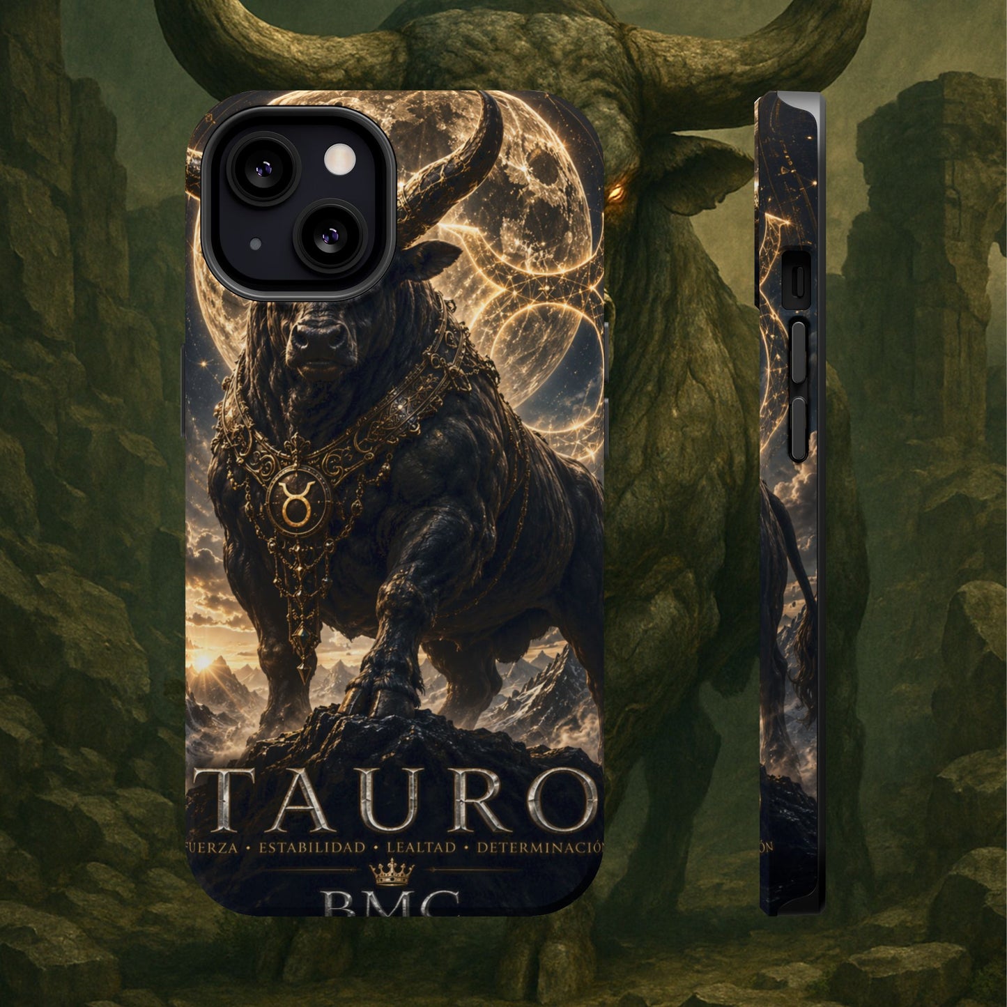 "Funda Magnética Reforzada♉ Tauro — Fuerza silenciosa de la tierra"