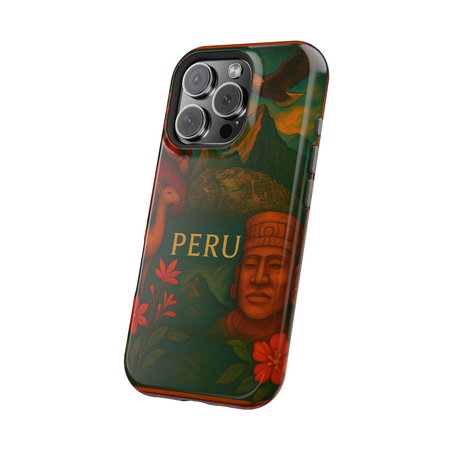 "Funda Magnética Reforzada Perú: Misticismo, Historia y Maravillas Eternas 🏔️🦙🛕"