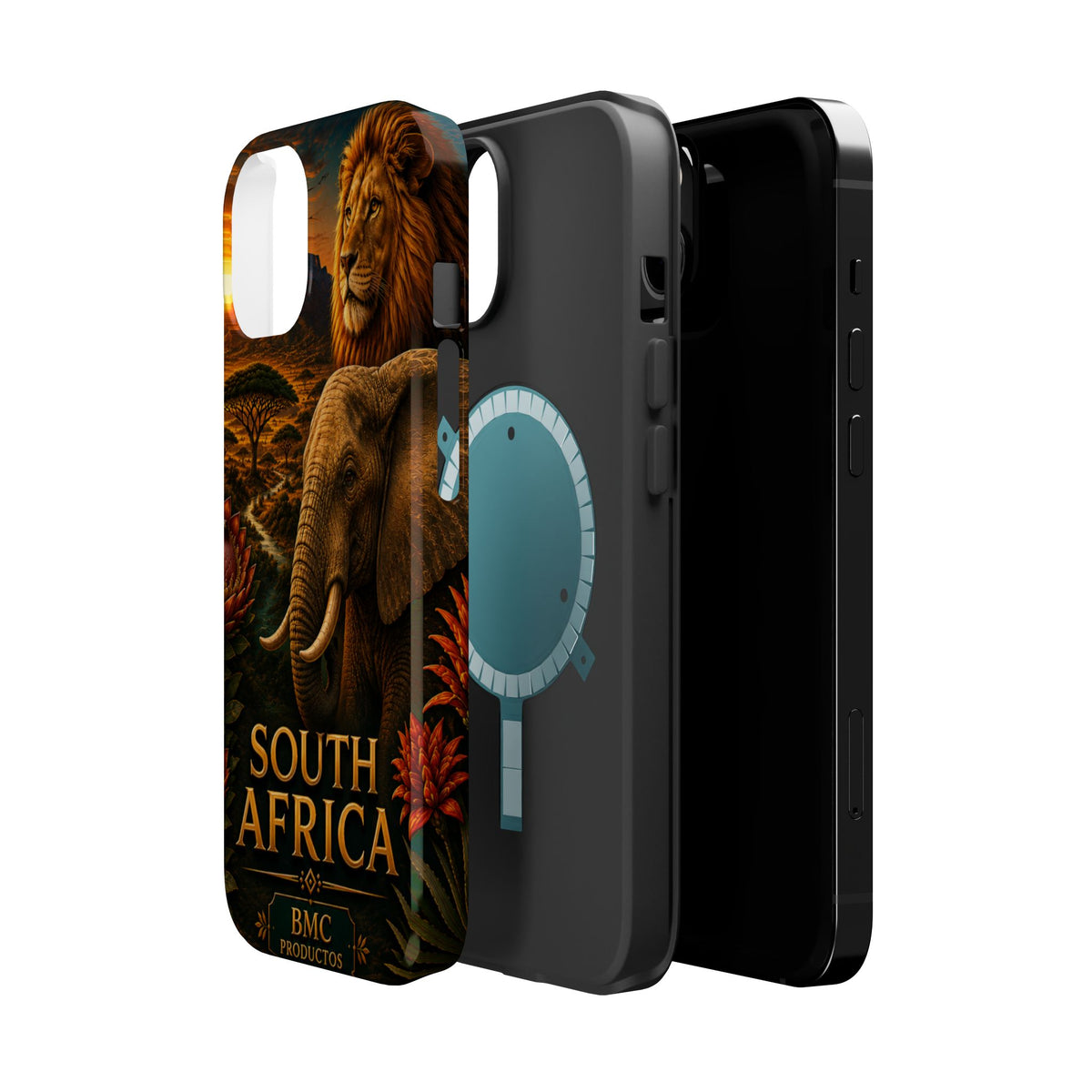 "Reinforced Magnetic Case South Africa 🌍 – A world of adventure and diversity"