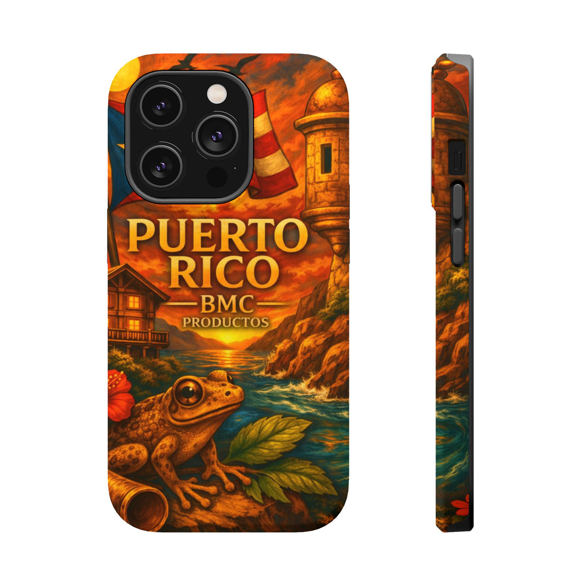 "Reinforced Magnetic Case Puerto Rico – Caribbean rhythm, soul, and color"