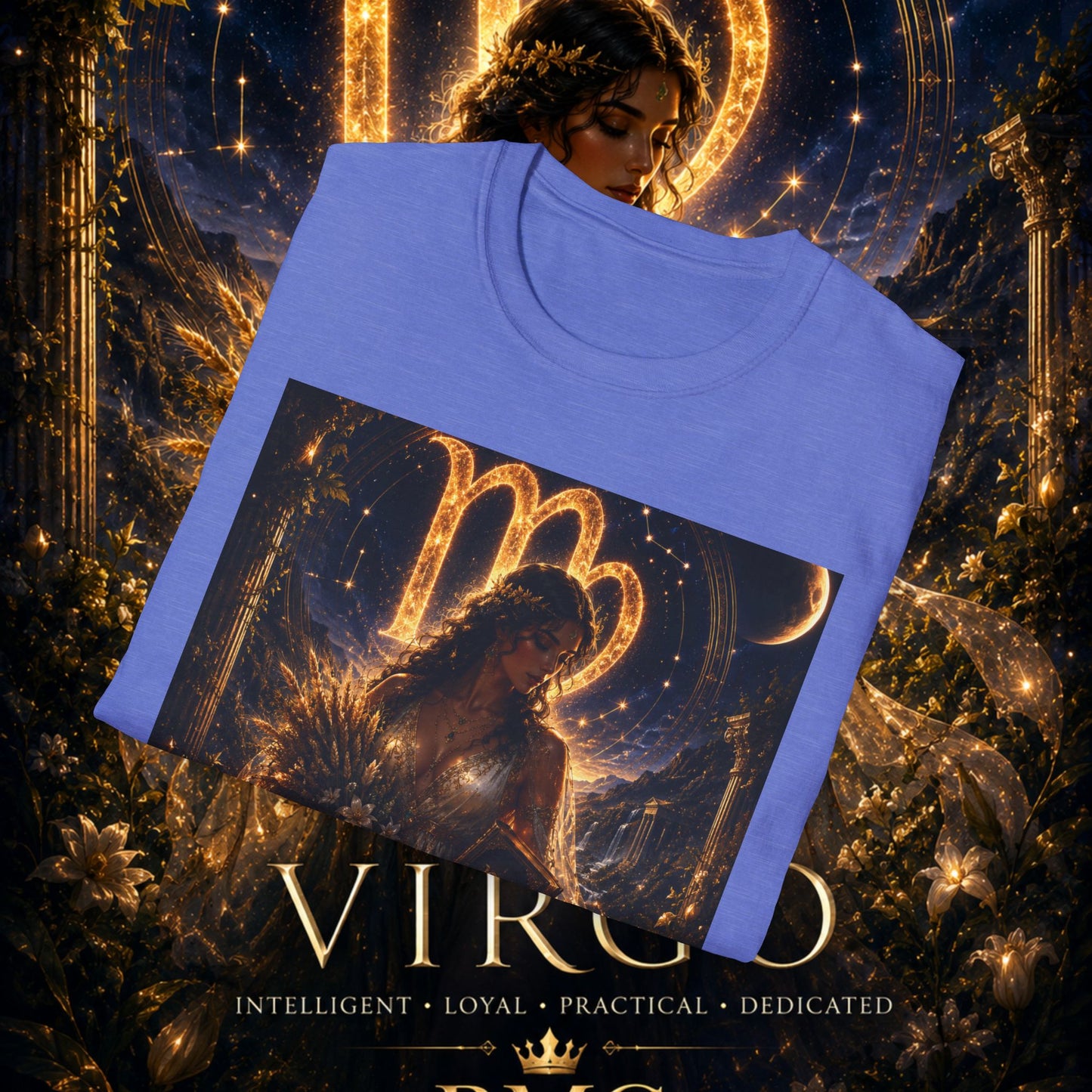 "Camiseta ♍ Virgo-La Guardiana del Conocimiento"