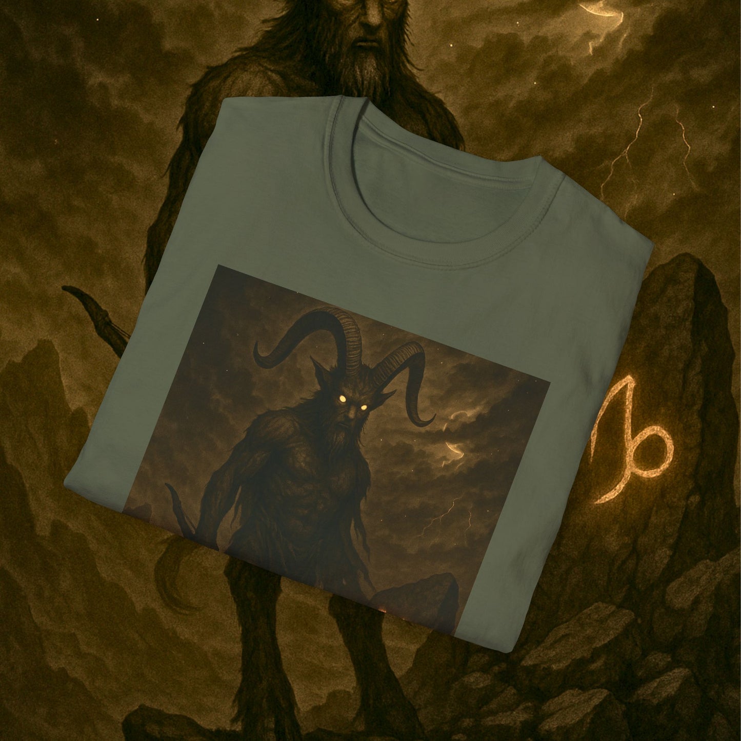 "Camiseta ♑ Capricornio – El Guardián de las Cumbres"