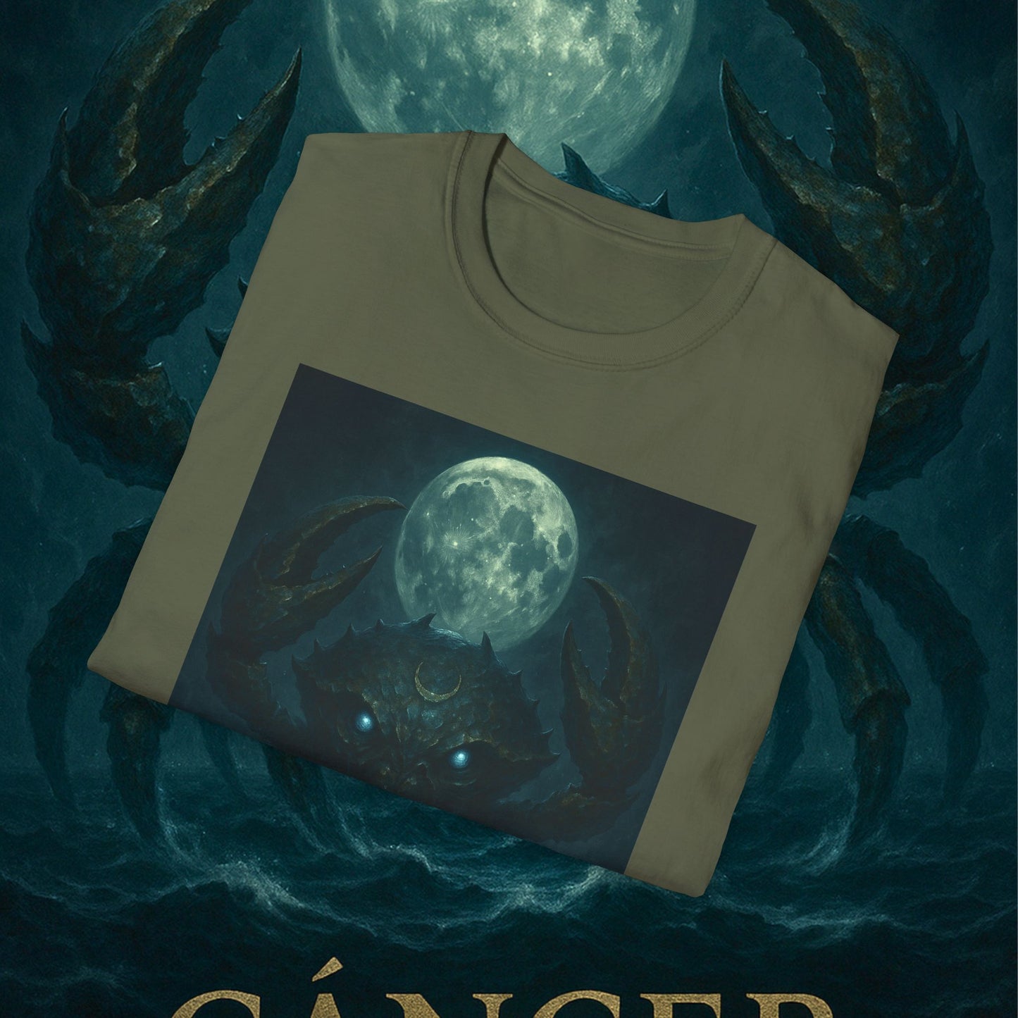 "Camiseta ♋ Cáncer — Guardián de las profundidades"