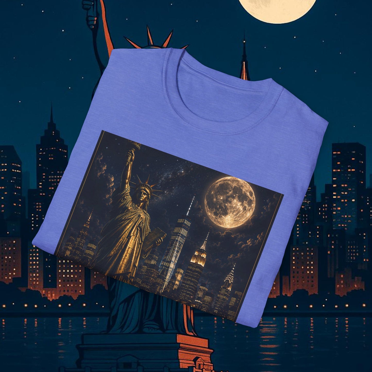 "Camiseta Estados Unidos: Sueños, Libertad y Grandes Horizontes 🗽🏜️🌆"