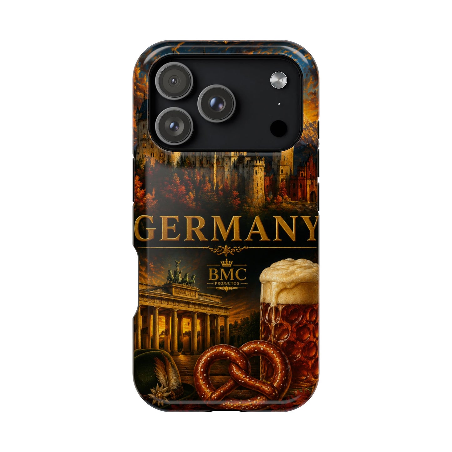 "Funda Magnética Reforzada Alemania: Fortaleza, Historia y Tradición 🎖️🏰🍺"