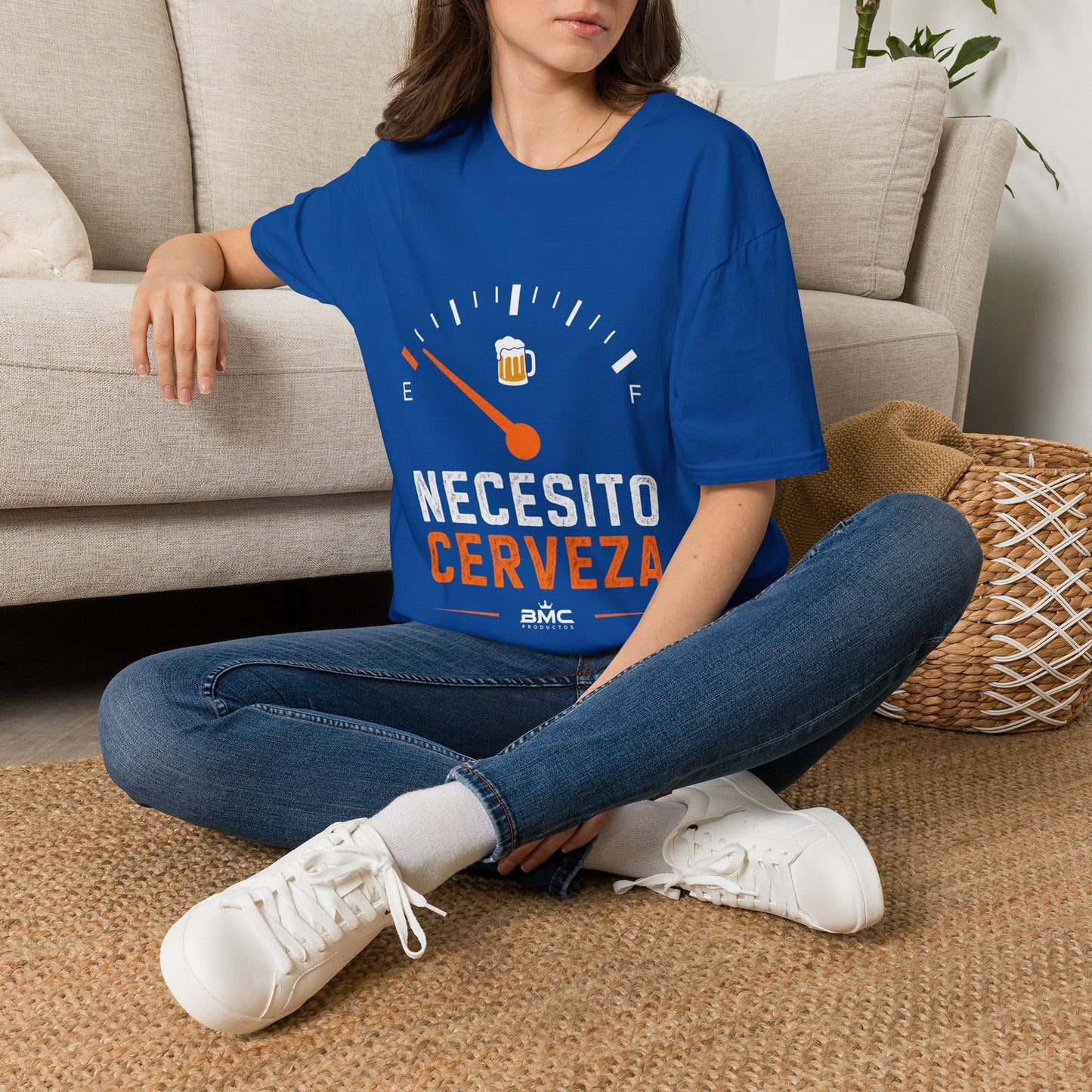 "Camiseta 🍺 Necesito Cerveza"