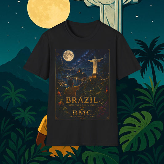 "Camiseta Brasil: Ritmo, Naturaleza y Alegría Infinita 🎶🌴🏖️"