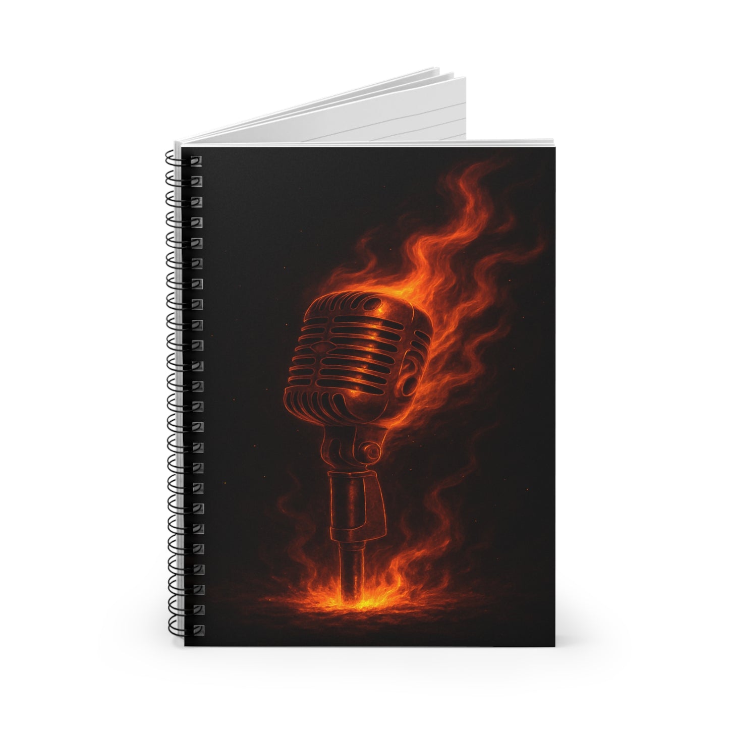 "libreta Voz 🎤🔥 Dilo con fuego. Cántalo con alma.” 🔥🎤