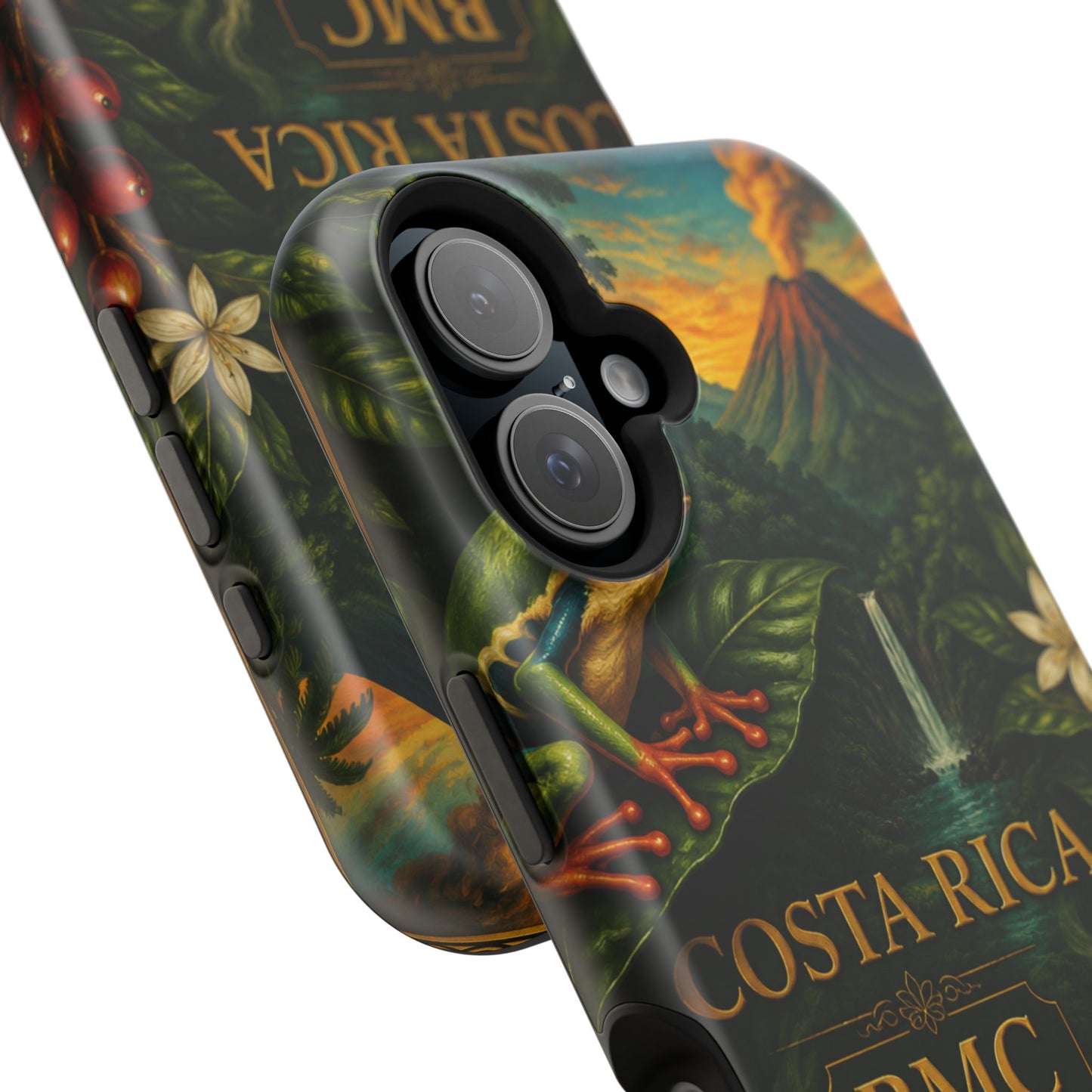 "Funda Magnética Reforzada Magnética Reforzada Costa Rica: Pura Vida entre Volcanes y Selvas 🌋🌴🦜"