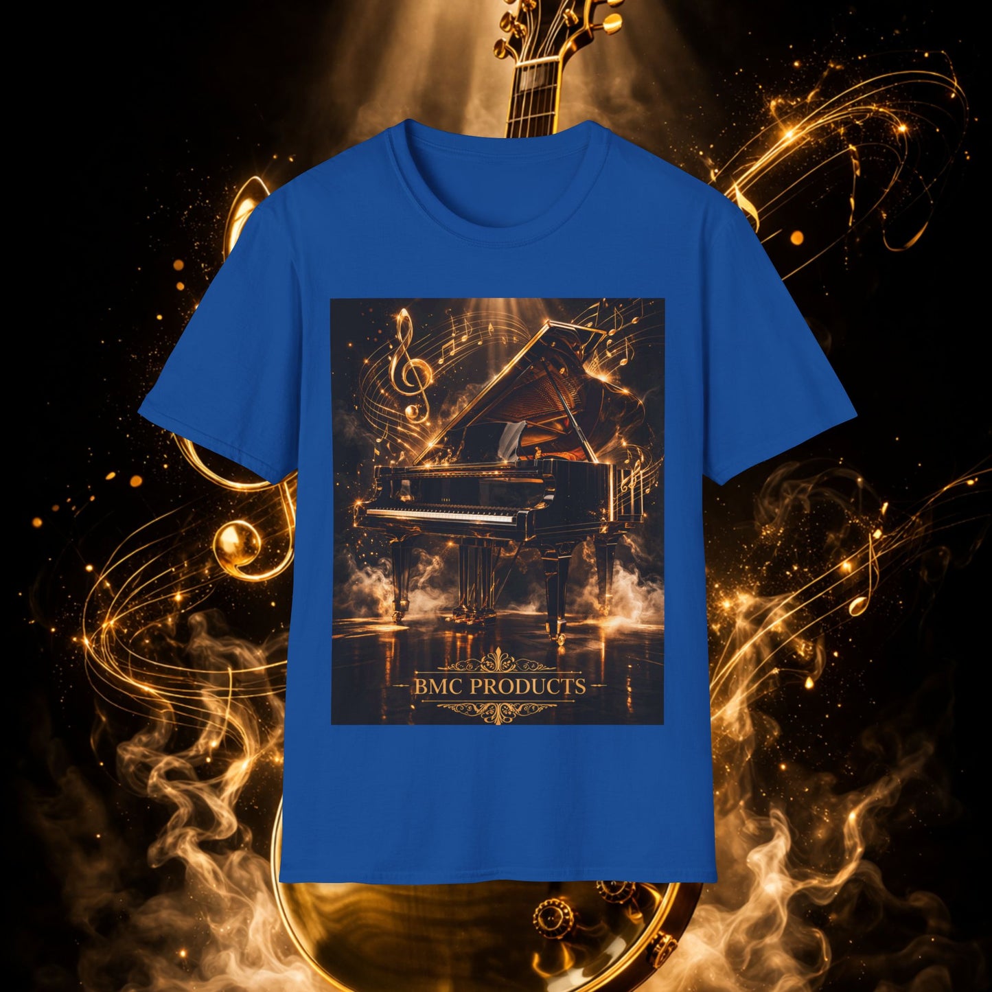 "Camiseta guitarra 🎸🔥Donde vibra una cuerda, nace una llamarada.” 🔥🎸